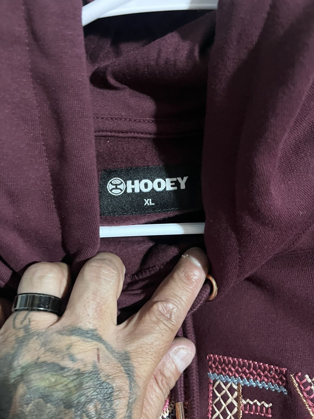 Other Maroon Hooey Hoodie Size US XL / EU 56 / 4 - 2 Thumbnail