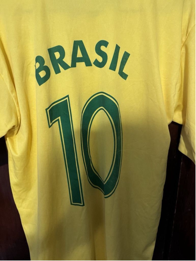 The Unbranded Brand Brazil Soccer T-Shirt Men's Size XL (?) Yellow Brasil Size US XL / EU 56 / 4 - 3 Thumbnail
