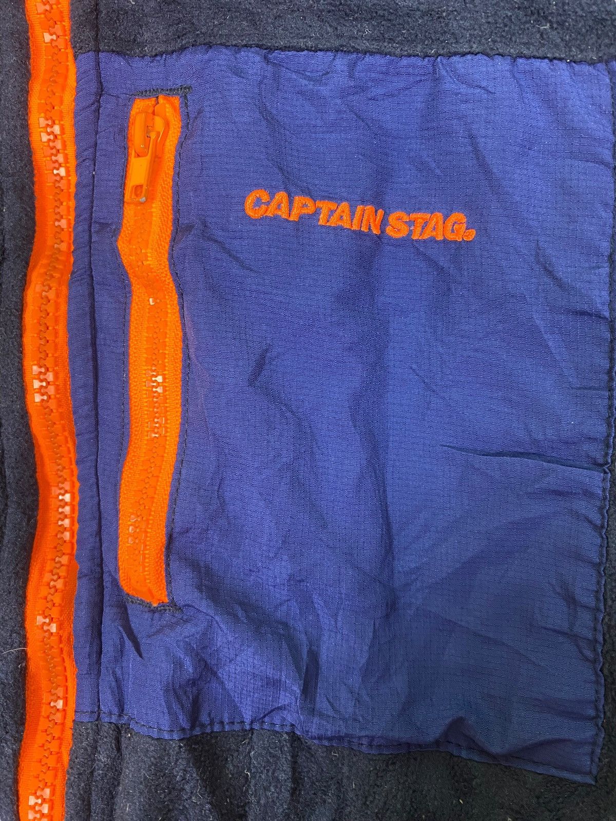 Japanese Brand Japanese Ourdoor Captain Stag Zip Up Fleece Jacket Size US L / EU 52-54 / 3 - 6 Thumbnail