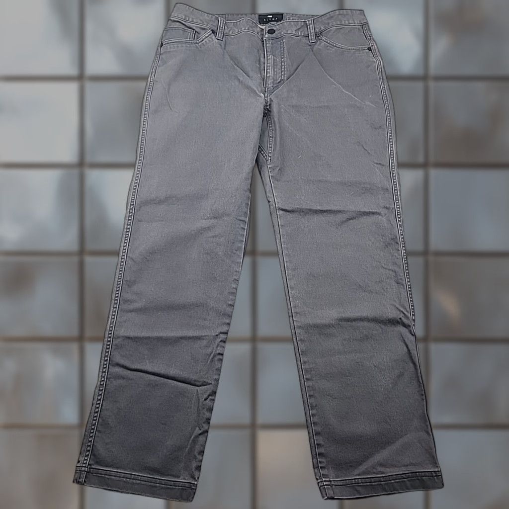 SITKA Sitka Jeans 38x32 Gray Pants Work Hunting Outdoor Heavy Canvas Denim Cotton Blend Sitka Harvester Jeans Mens 5-Pocket Straight Regular Size US 38 / EU 54 - 1 Thumbnail