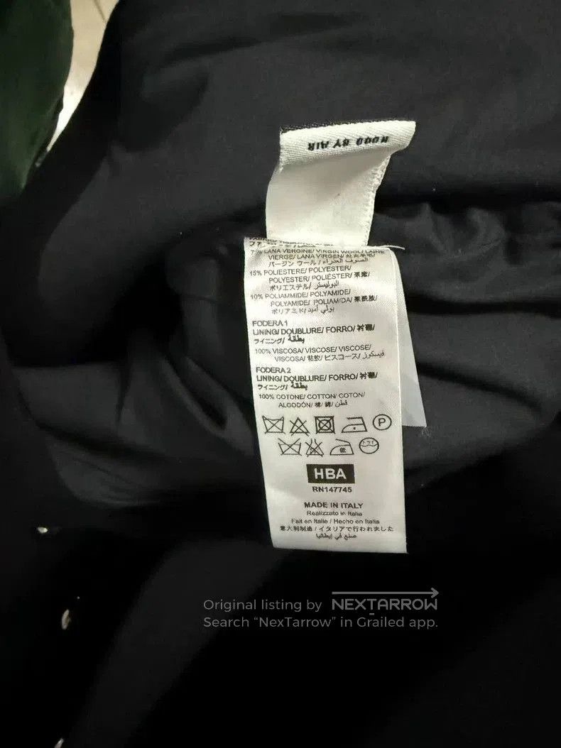 Hood By Air Hood By Air Wool Updated Moma Patch Coat. Size US M / EU 48-50 / 2 - 7 Thumbnail