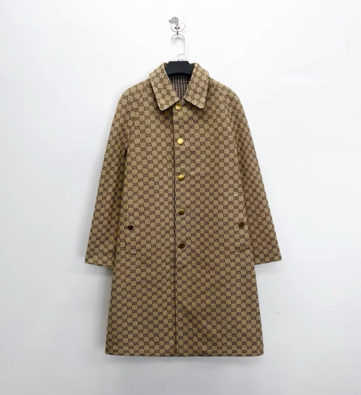 Gucci Gucci long coat Size L / US 10 / IT 46 - 1 Thumbnail