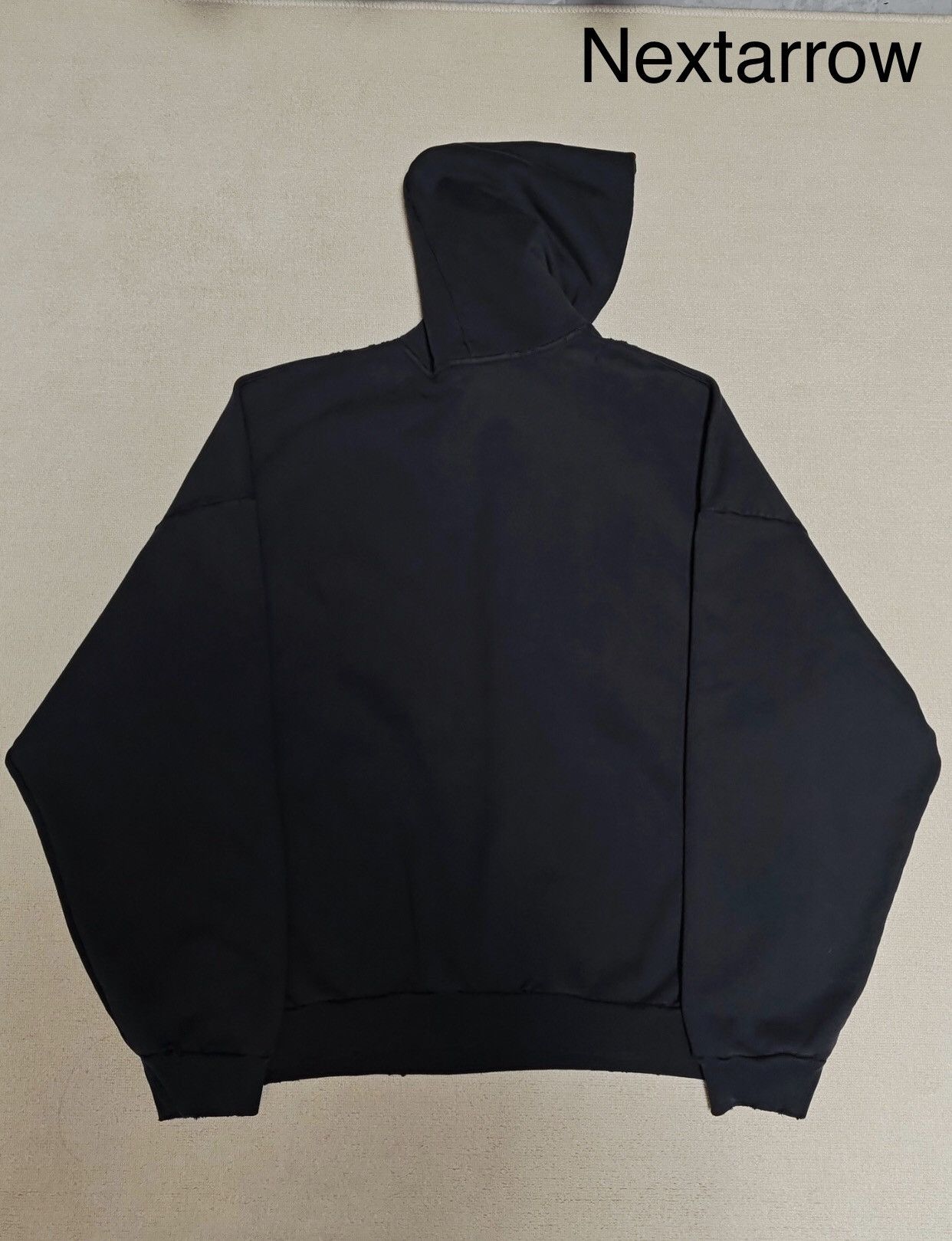 Balenciaga Balenciaga24 fall AGAICNELAB Print Destruction Hoodie Size US S / EU 44-46 / 1 - 2 Thumbnail