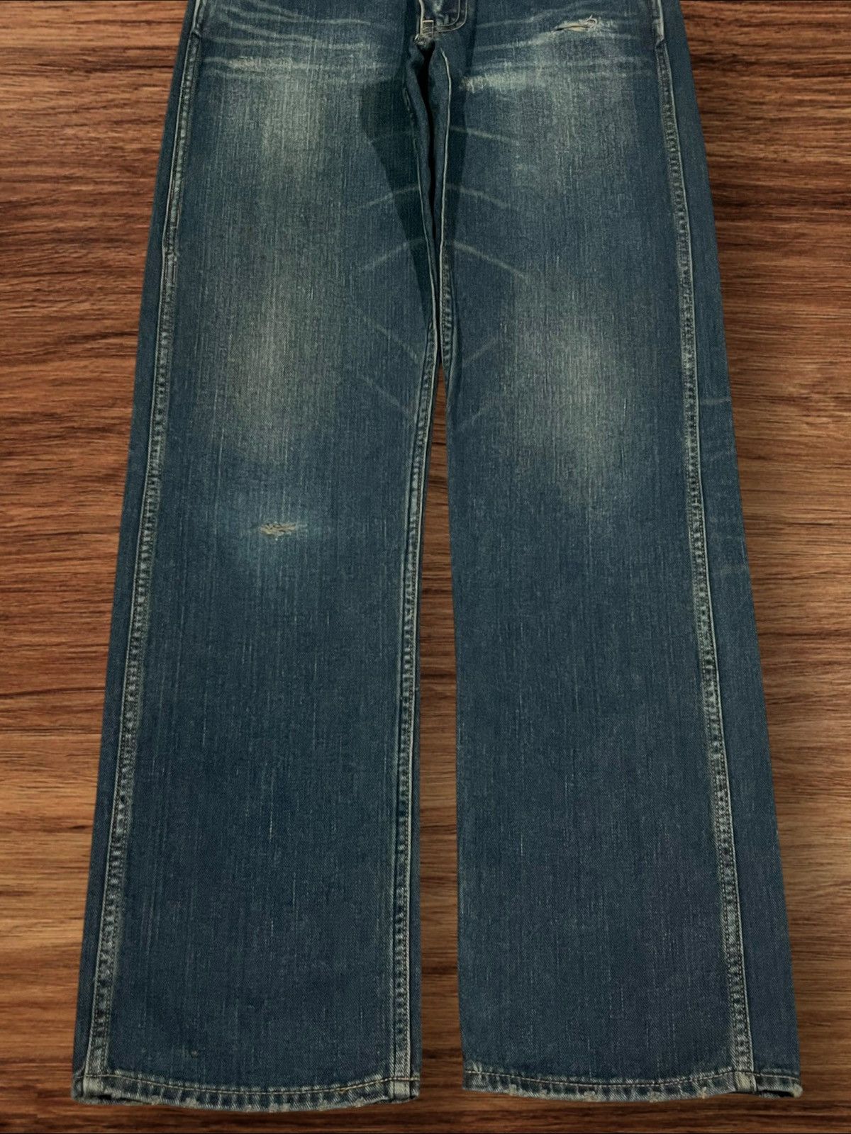 Bape Vintage OG A Bathing Ape by Nigo Indigo Blue Jeans Size US 29 - 7 Thumbnail