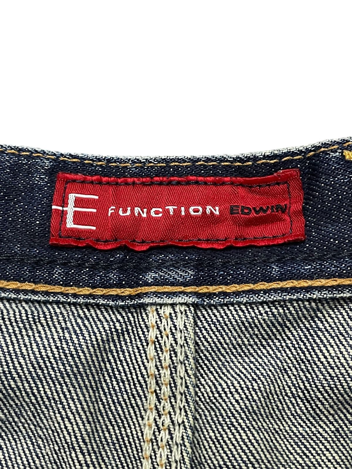 Edwin × Hysteric Glamour Vintage Edwin E Function Spiral Cut Loose Jeans Size US 30 / EU 46 - 18 Thumbnail