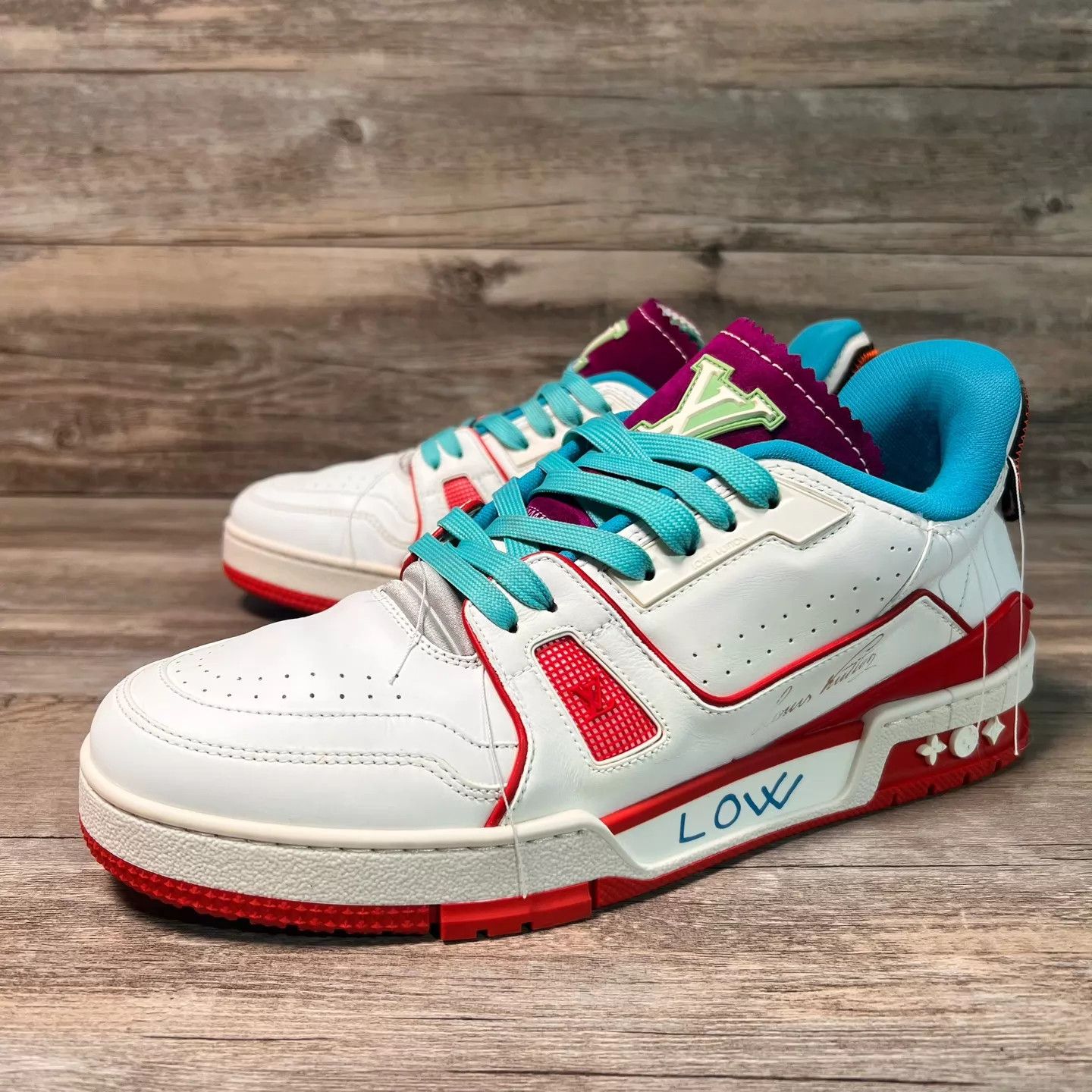 Louis Vuitton × Virgil Abloh Louis Vuitton LV 408 Trainer City 
