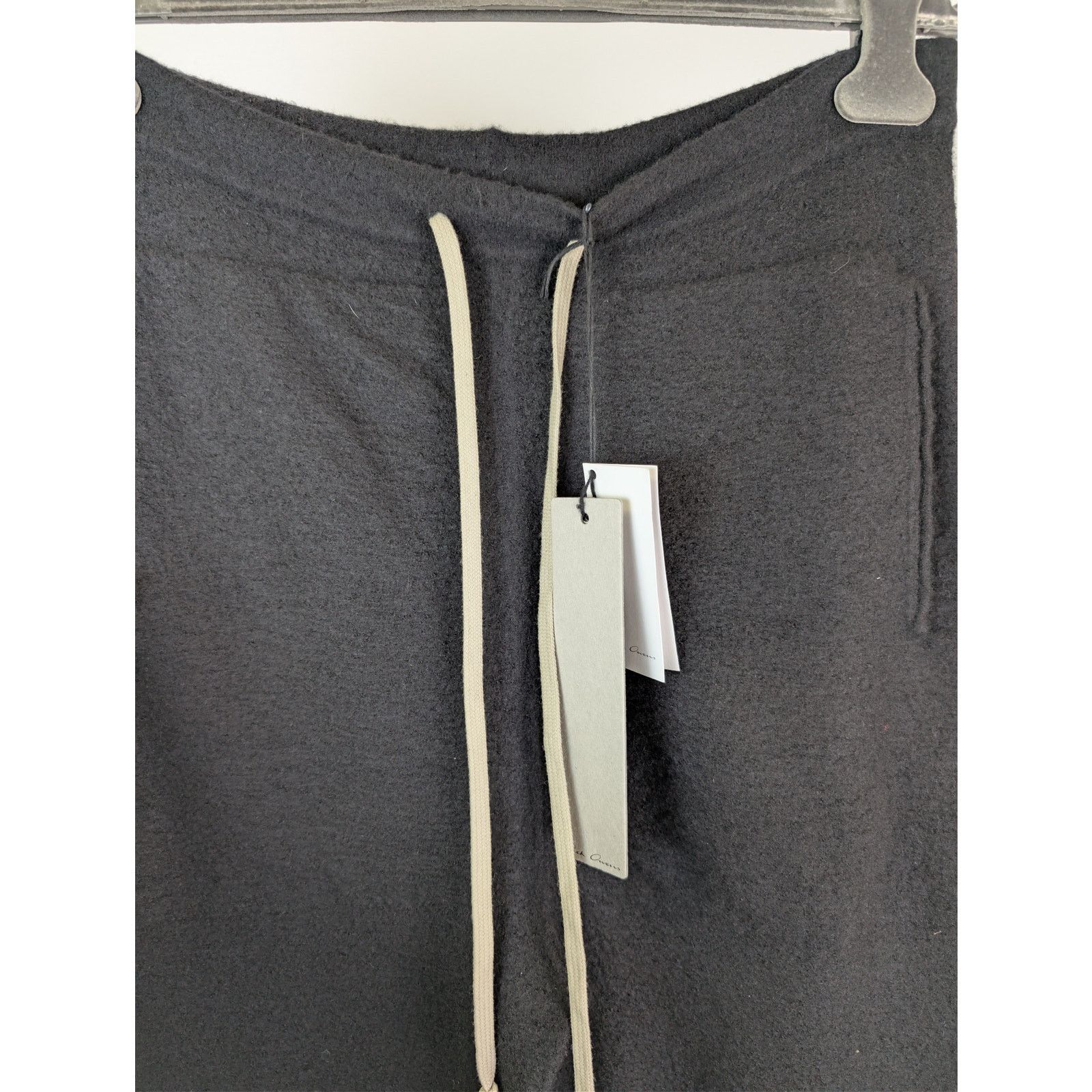 Rick Owens o1rshd1 Drawstring-Waist Track Pants in Black Size US 32 / EU 48 - 7 Thumbnail