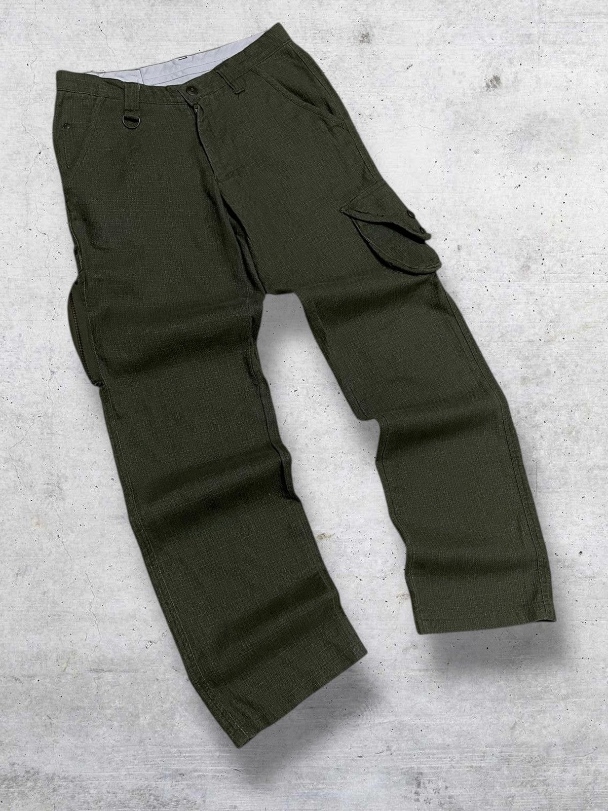 Japanese Brand VINTAGE SPINNER BAIT JAPAN DESIGNER CARGO ARMY LIKE GOA PANT Size US 29 - 2 Thumbnail