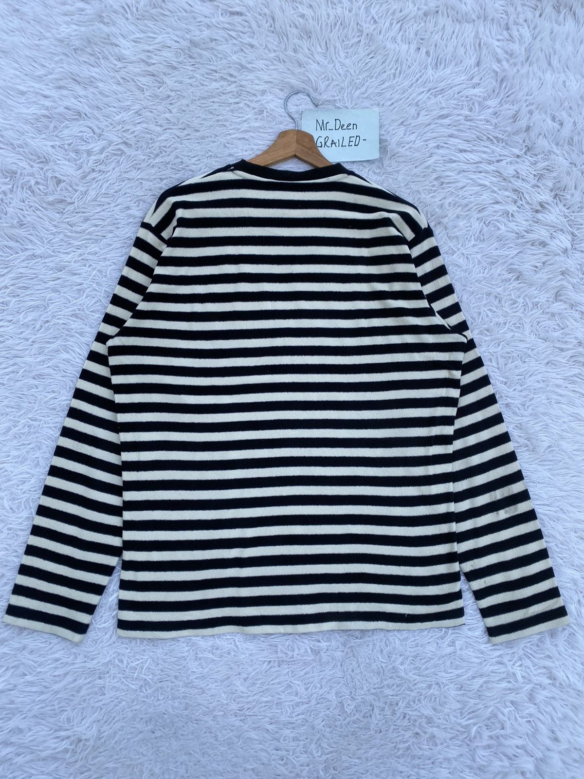 Andy Warhol × Uniqlo Rare Uniqlo x Andy Warhol Grunge Style Striped Long Sleeve Size US L / EU 52-54 / 3 - 13 Thumbnail