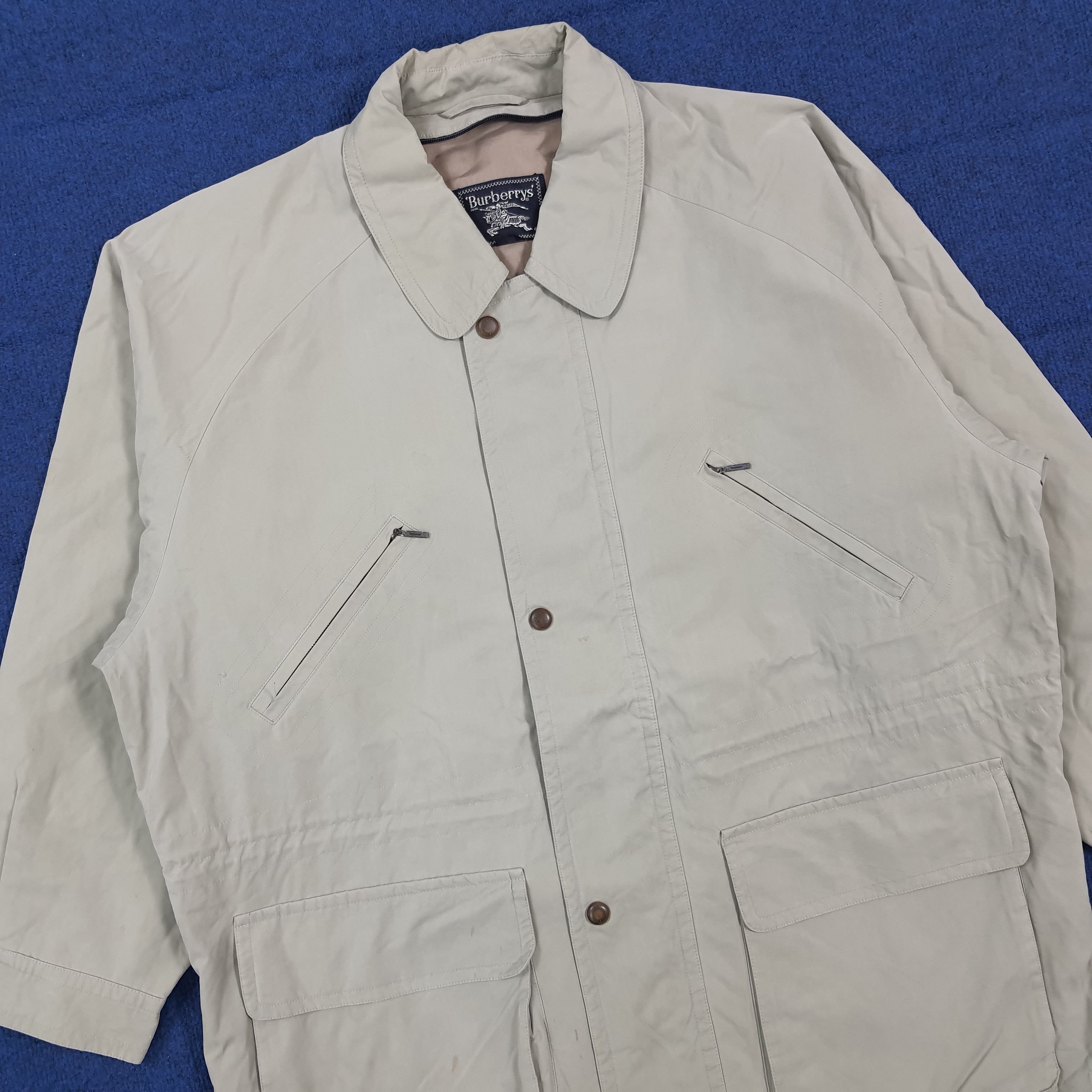 Burberry Vintage Burberrys Prorsum Field Jacket Parka Beige C307N15 Size US XL / EU 56 / 4 - 2 Thumbnail