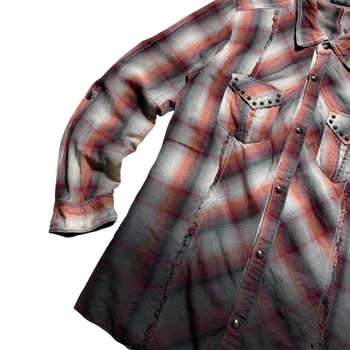 Japanese Brand Vtg Saucy Cool Western Style Flannel Shirt Japanese Brand Size US L / EU 52-54 / 3 - 2 Thumbnail