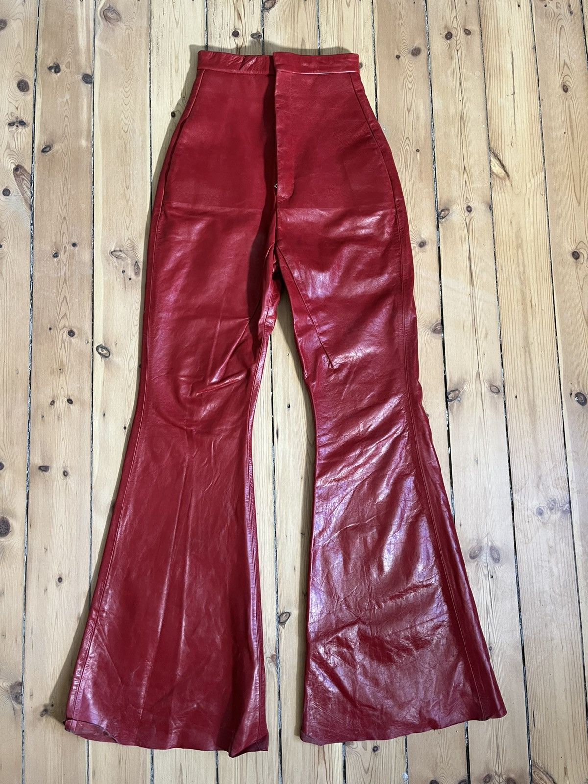 Rick Owens Rick Owens Lido SS24 Runway Leather Dirt Bolans Size 27" / US 4 / IT 40 - 1 Thumbnail
