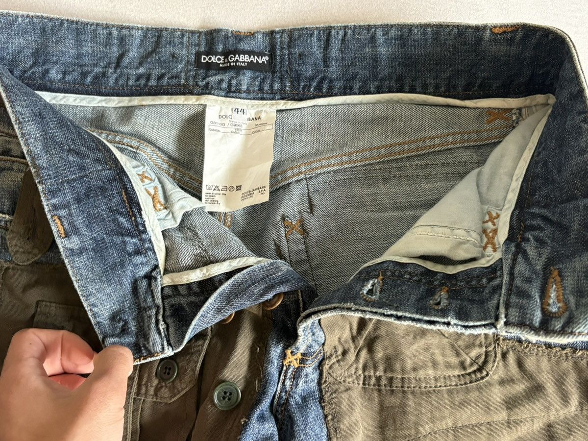 Dolce & Gabbana AW05 Hybrid Multipocket Cargo Denim Size US 30 / EU 46 - 4 Thumbnail
