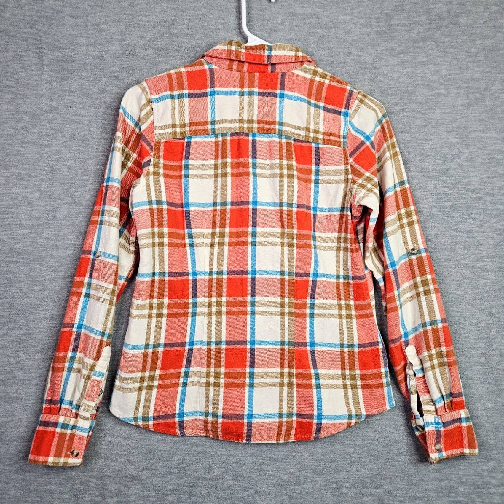 The North Face The North Face Women's Multicolor Plaid Flannel Button Up Shirt XS Regular Size XS Button-Up Casual Shirts Women's The North Face Size XS / US 0-2 / IT 36-38 - 2 Thumbnail