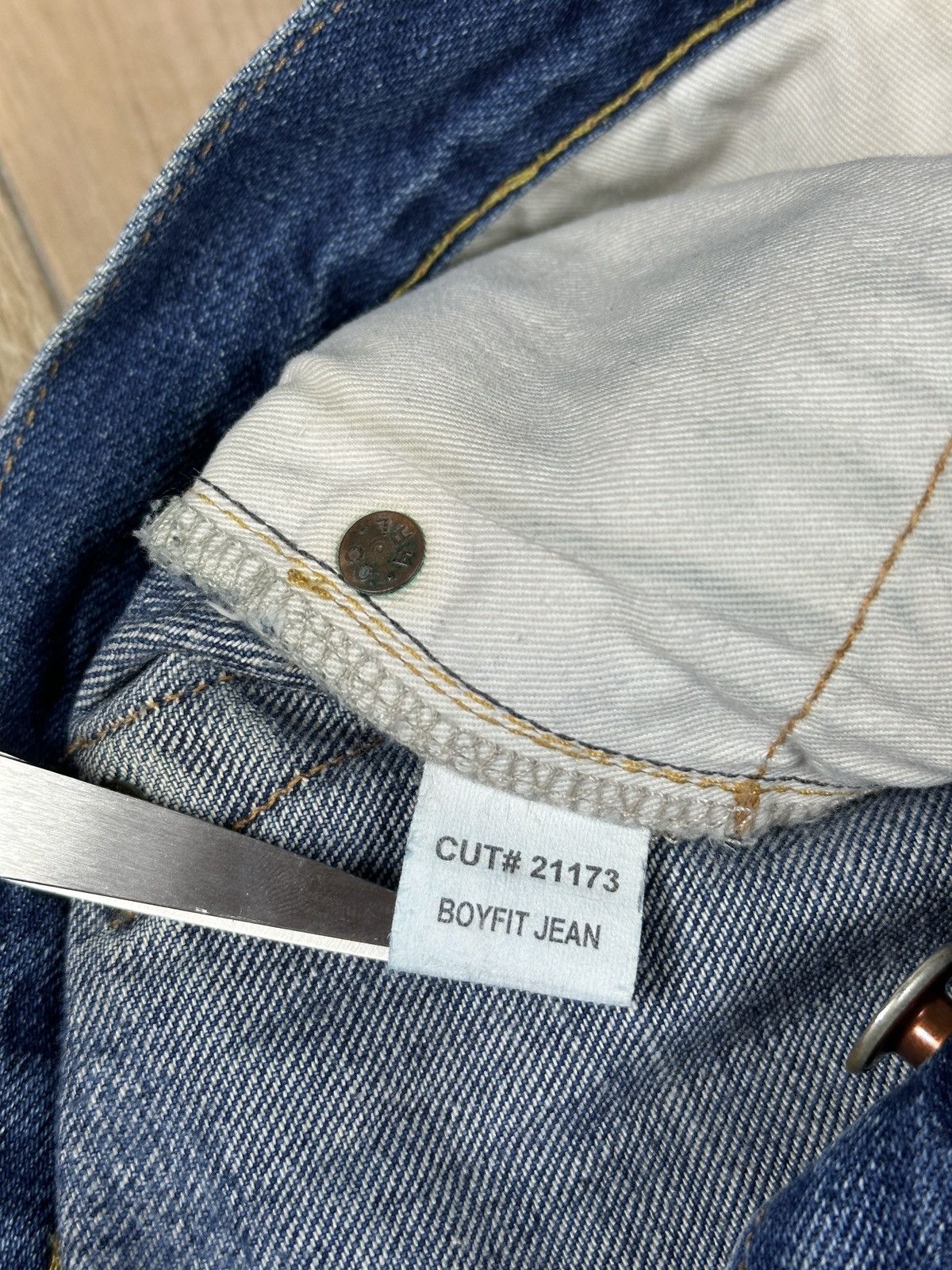 Polo Ralph Lauren × RRL Ralph Lauren × Ralph Lauren RRL Polo Ralph Lauren Boy Fit Women’s Selvedge Denim Jeans Size 29" - 15 Thumbnail