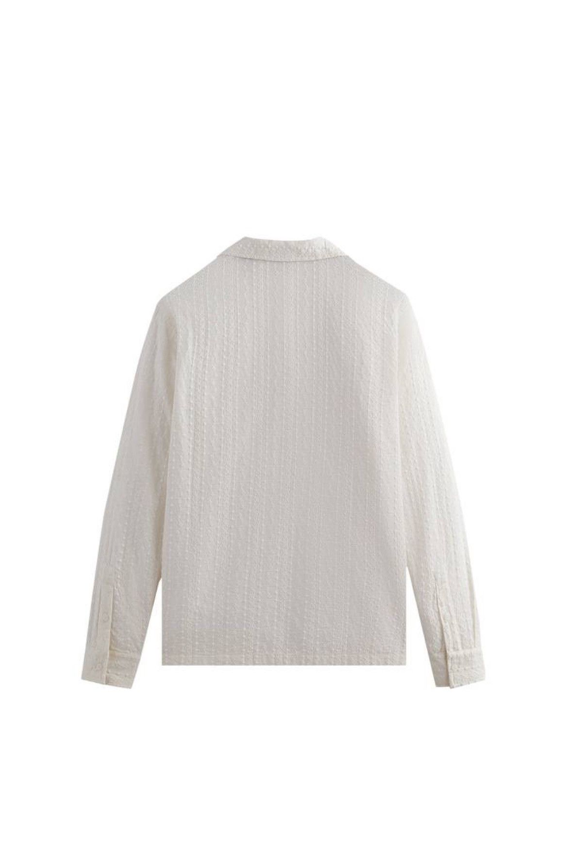 Kith kith white embroidered L/S thompson camp collar shirt Size US L / EU 52-54 / 3 - 2 Thumbnail