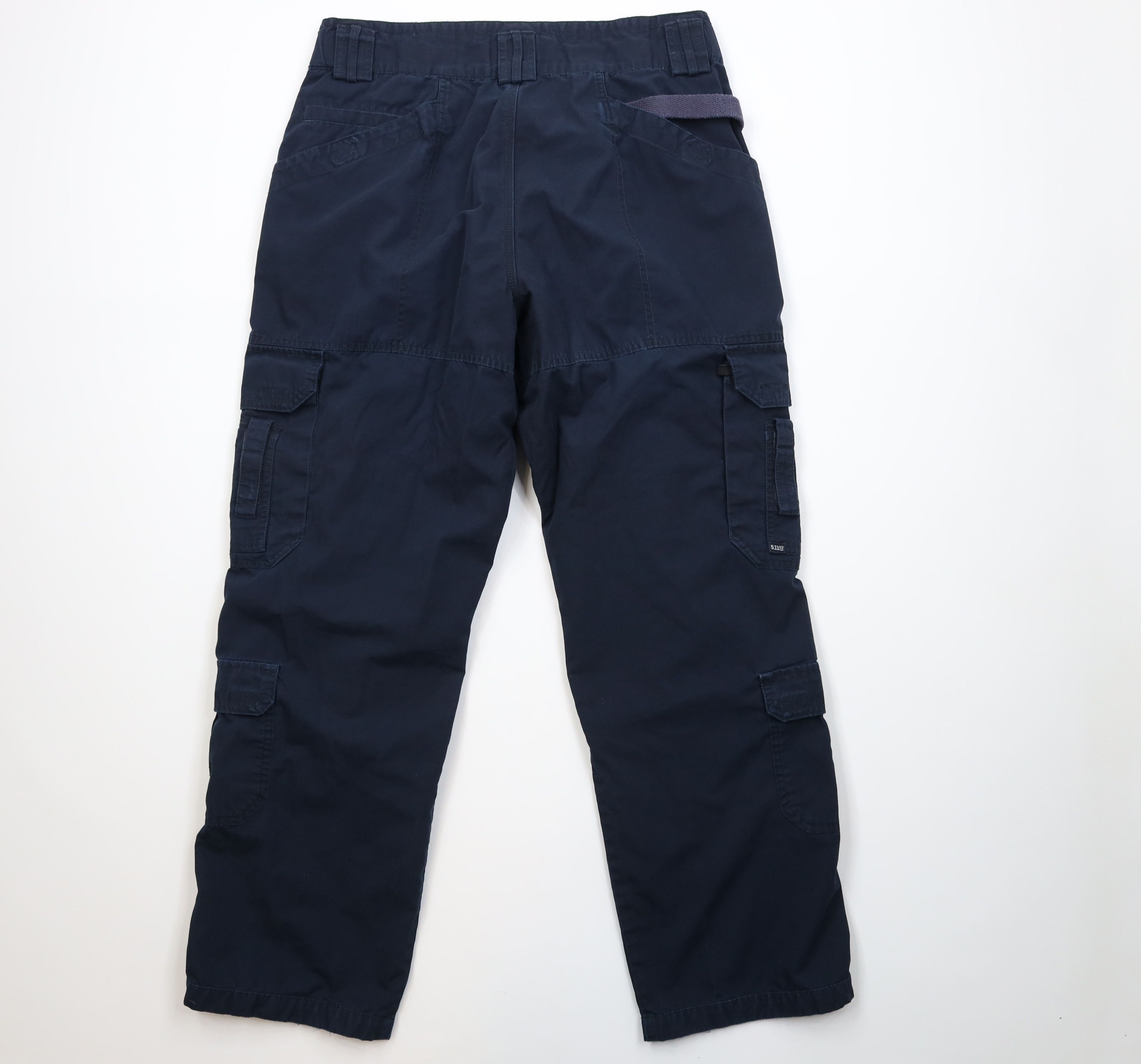 Vintage 5.11 Tactical Series Ripstop Double Knee Cargo Pants Blue Size US 38 / EU 54 - 12 Thumbnail
