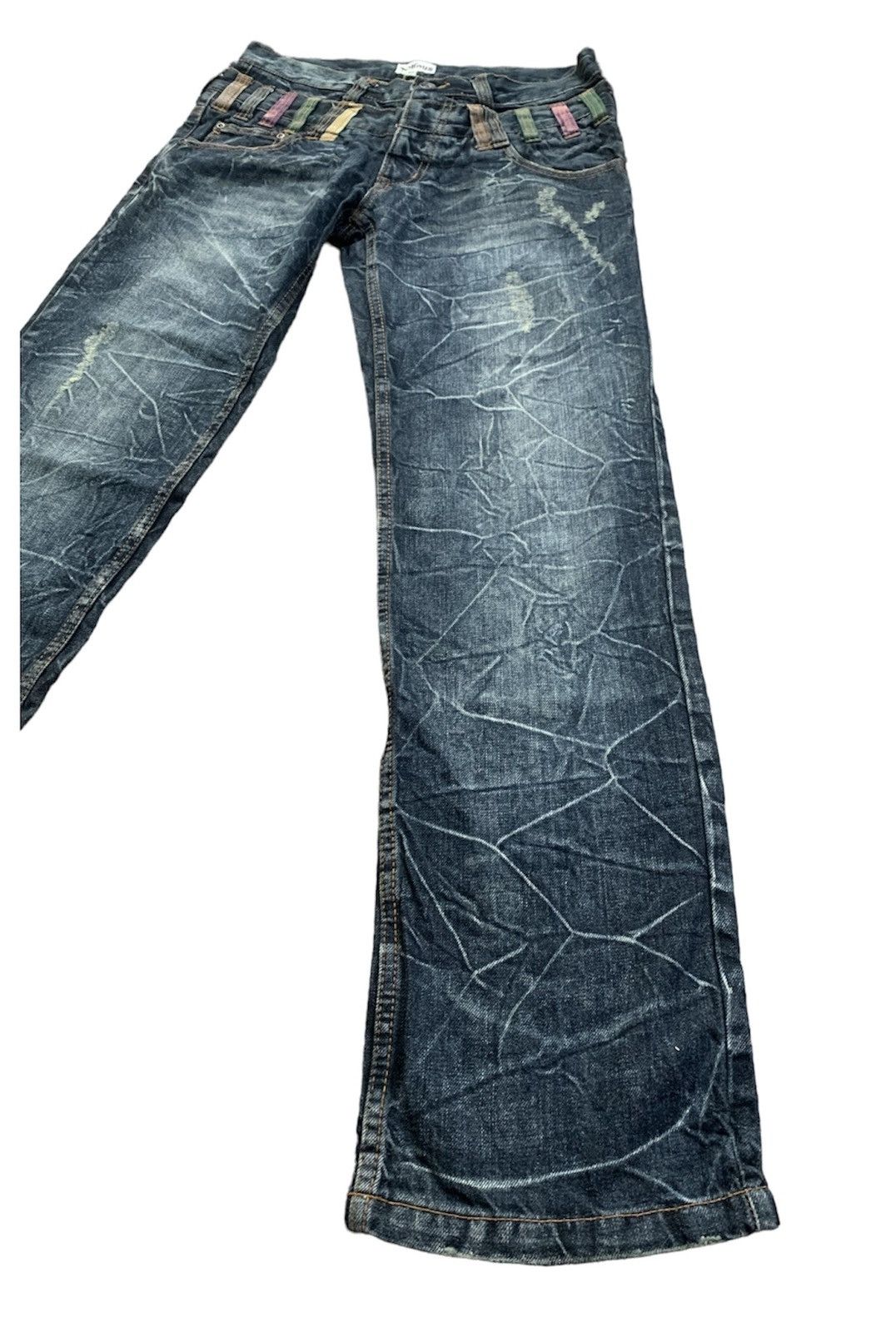 Japanese Brand Japanese Nylaus Doublewaist Jeans Size US 32 / EU 48 - 4 Thumbnail