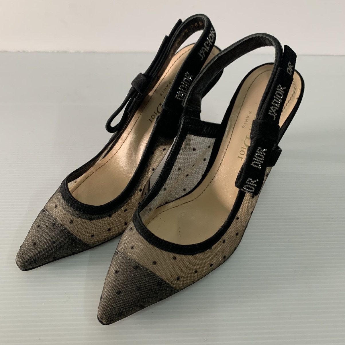 Dior Christian Dior Black Jadior Heels Size US 6 / IT 36 - 2 Thumbnail