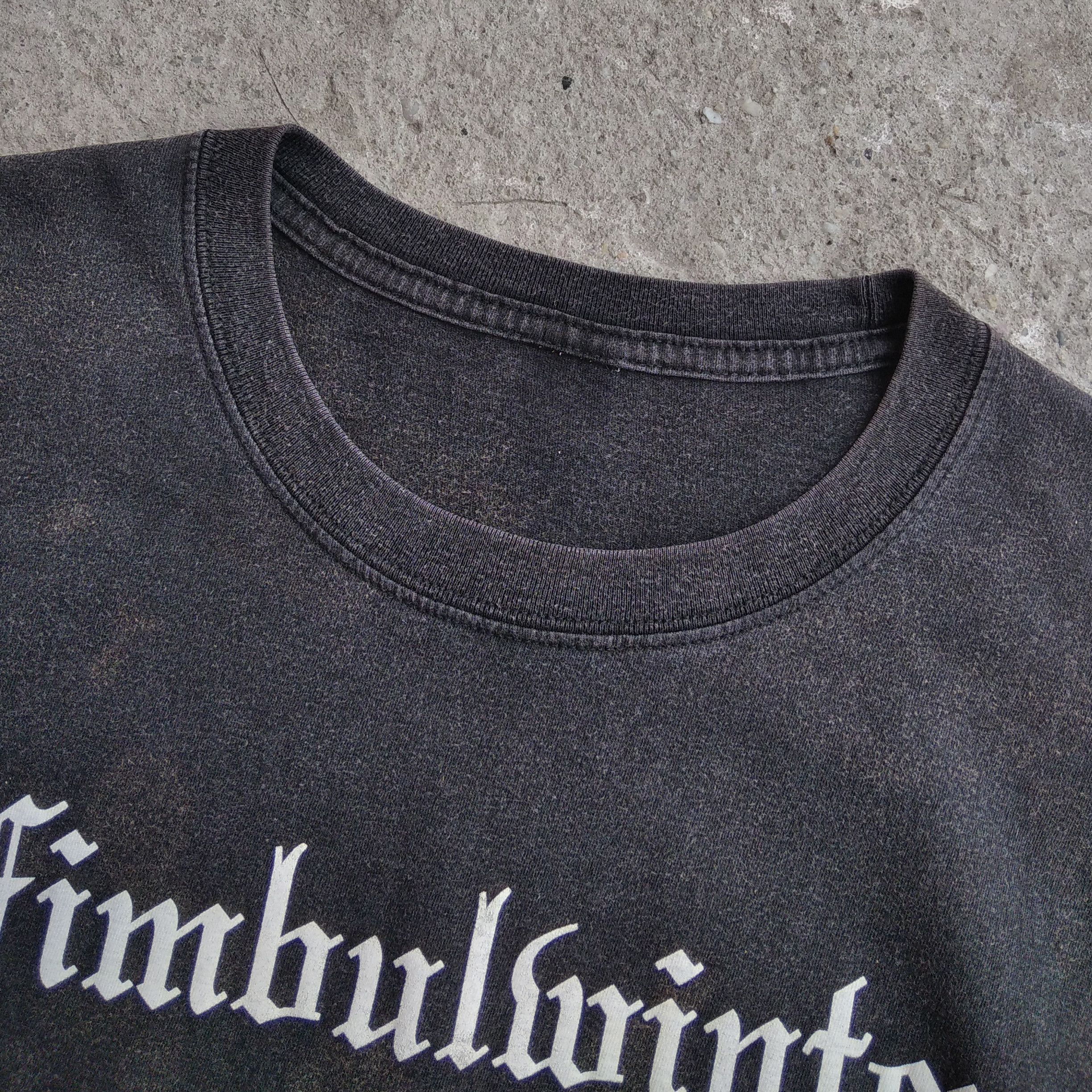 Band Tees Vintage 00's FIMBULWINTER "Servants of Sorcery" T-Shirt Size US XL / EU 56 / 4 - 3 Thumbnail