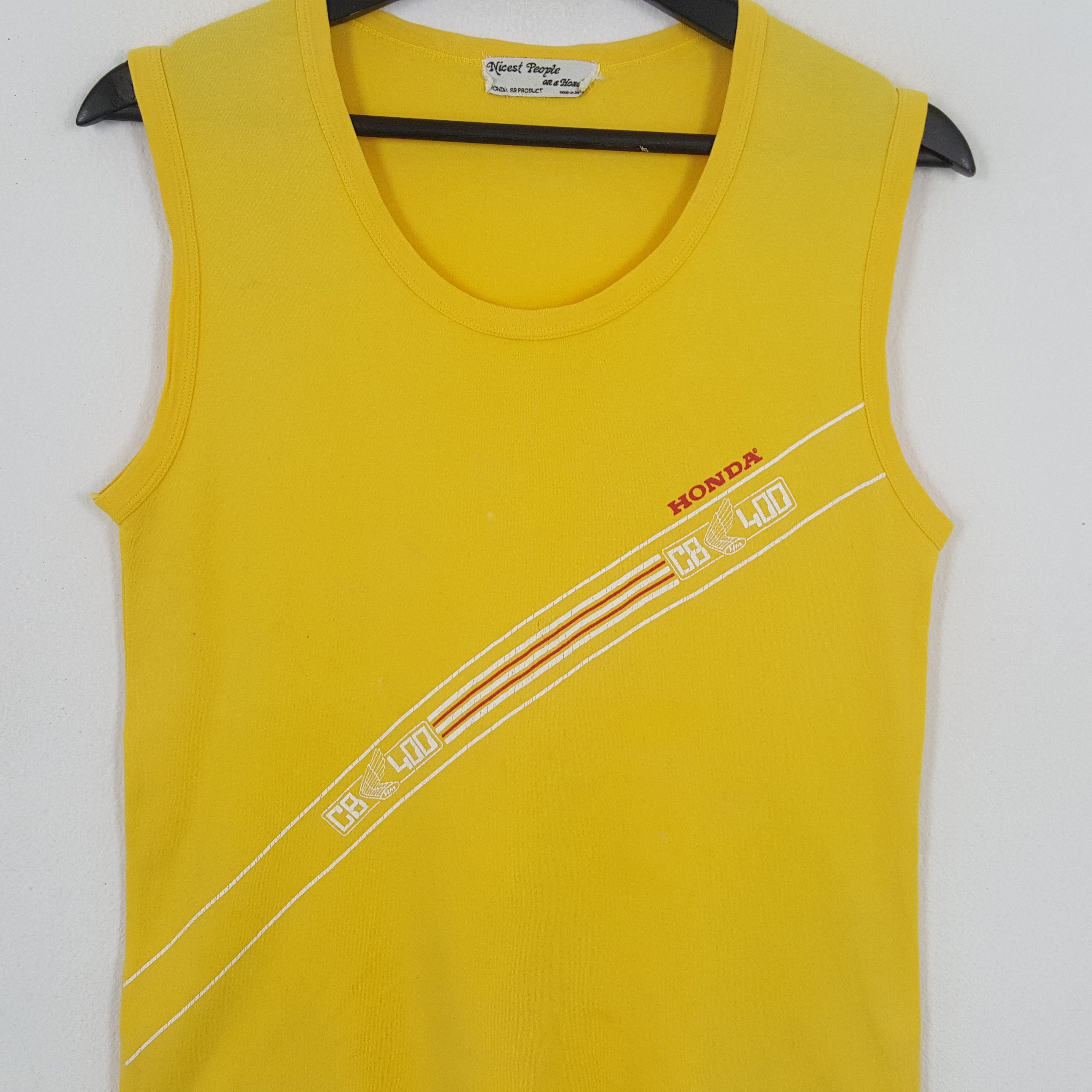Honda × Japanese Brand HONDA CB 400 Sleeveless Tshirt Size US S / EU 44-46 / 1 - 2 Thumbnail