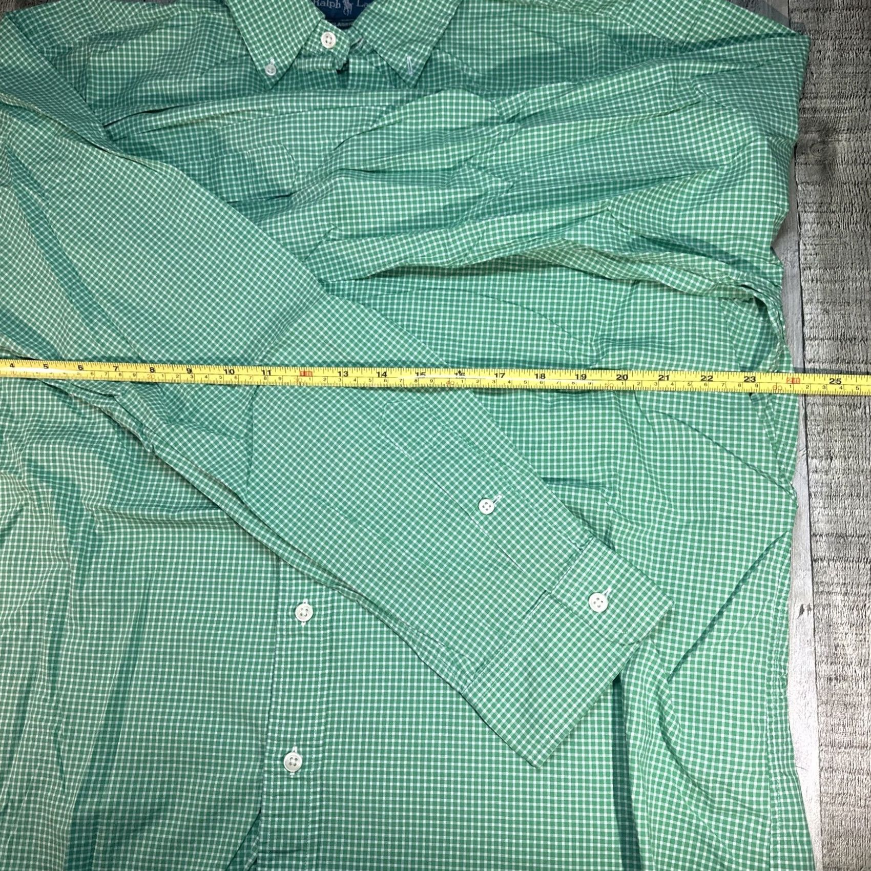Ralph Lauren Ralph Lauren Button-Down XL Shirt Multicolor Plaid Long Sleeve Classic Fit Button-Up Mens Size US XL / EU 56 / 4 - 3 Thumbnail