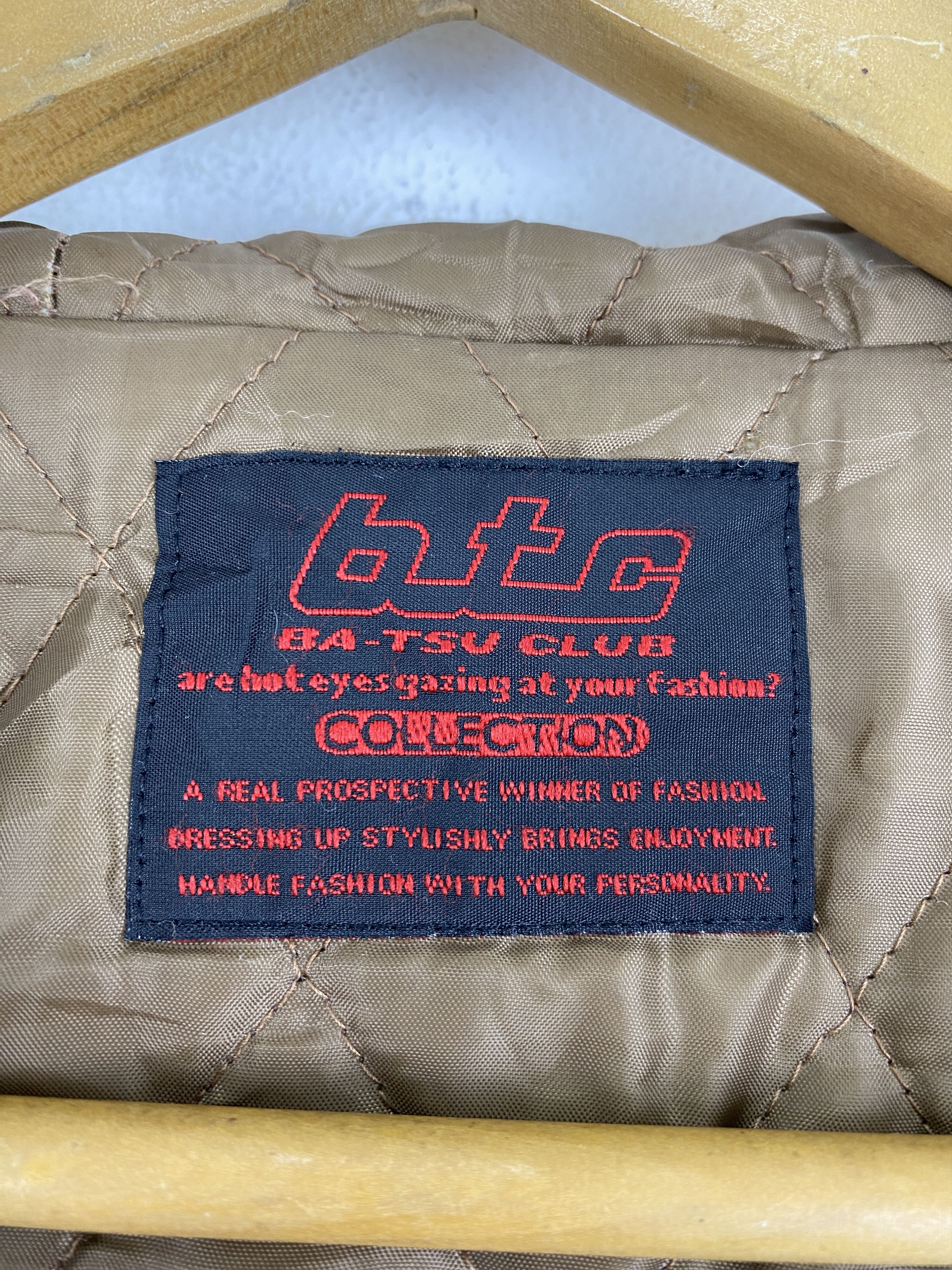 If Six Was Nine Vintage Batsu Club Zipper Ups Kyo Worn Coat Jacket JZ0010 Size US S / EU 44-46 / 1 - 5 Thumbnail