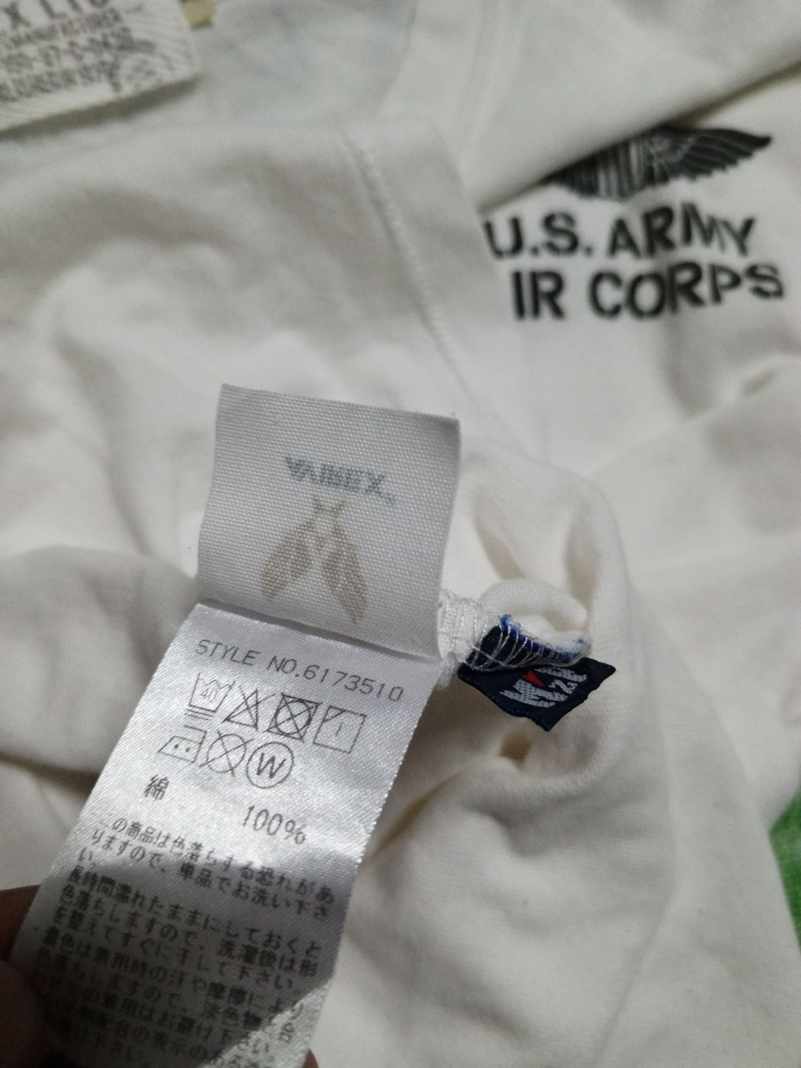 Avirex AVIREX U.S ARMY WHITE TEE LONG SLEEVE Size US L / EU 52-54 / 3 - 8 Thumbnail