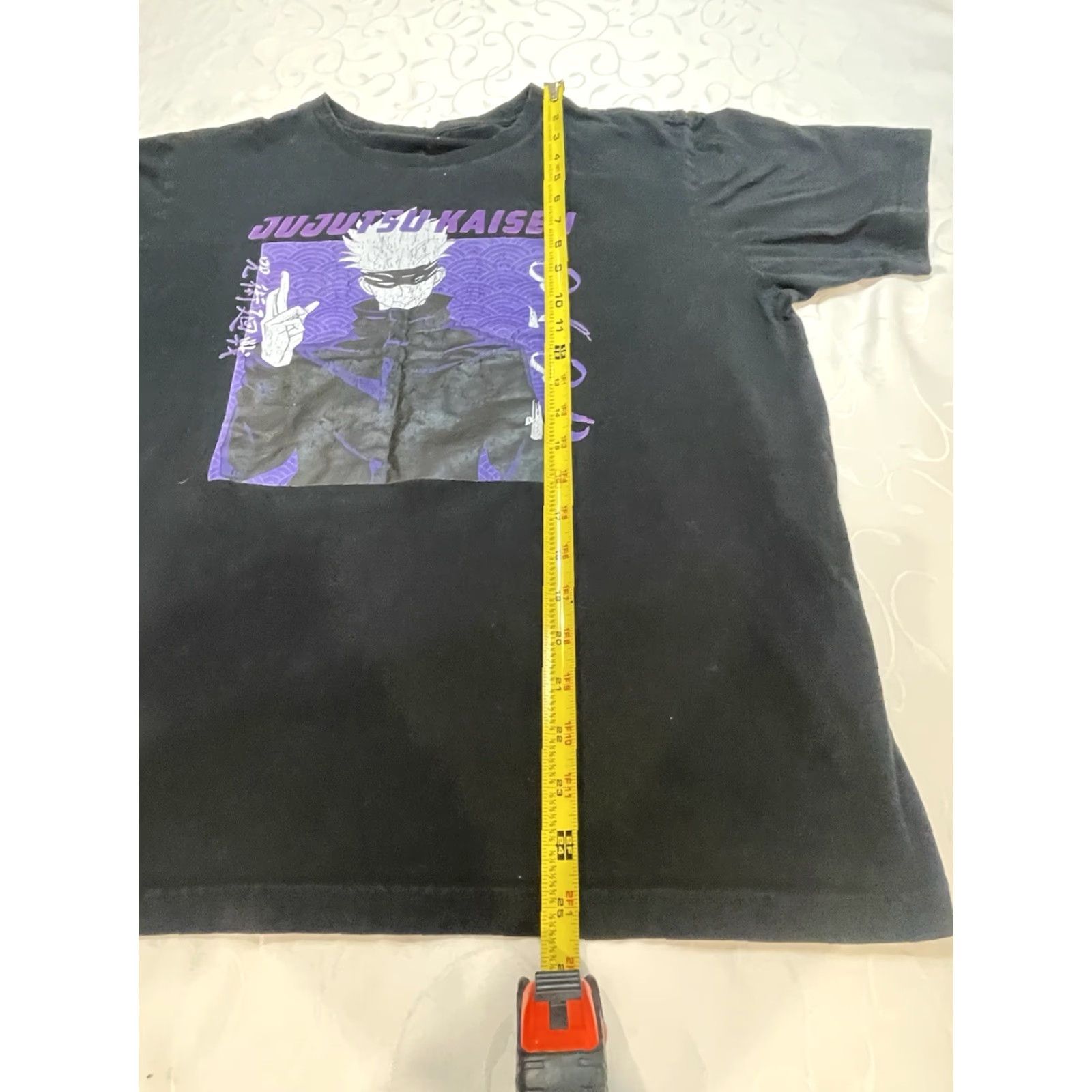 Vintage Jujutsu Kaisen Large Black Shirt Anime Graphic Tee Men's Short Sleeve Crew Neck Size US L / EU 52-54 / 3 - 7 Thumbnail
