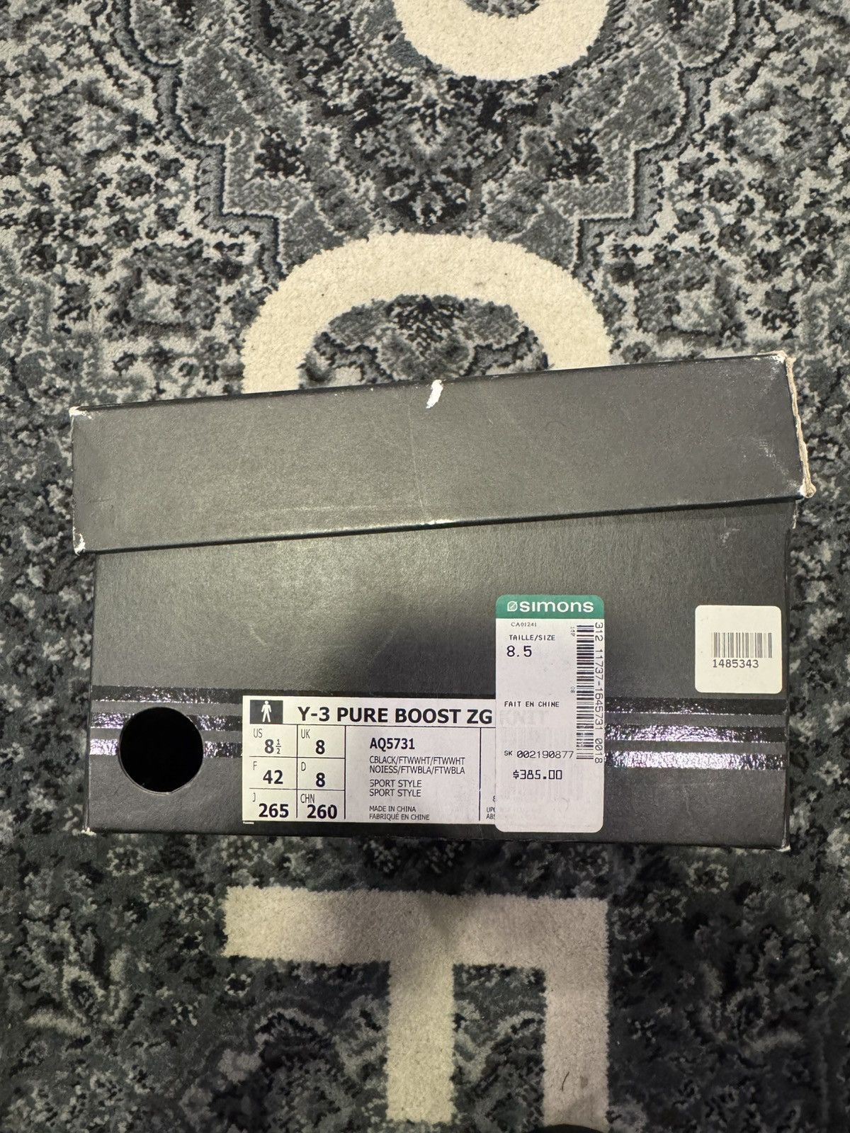 Y-3 Y-3 PURE BOOST ZG Knit Size US 8.5 / EU 41-42 - 15 Thumbnail