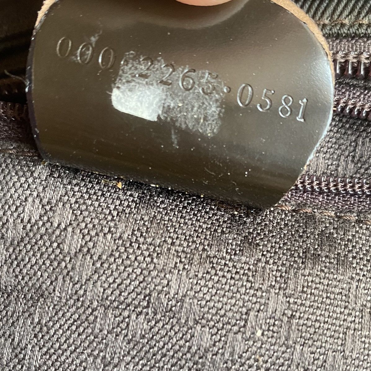 Gucci Vintage Gucci Bamboo Canvas Shoulder Bag Size ONE SIZE - 6 Thumbnail