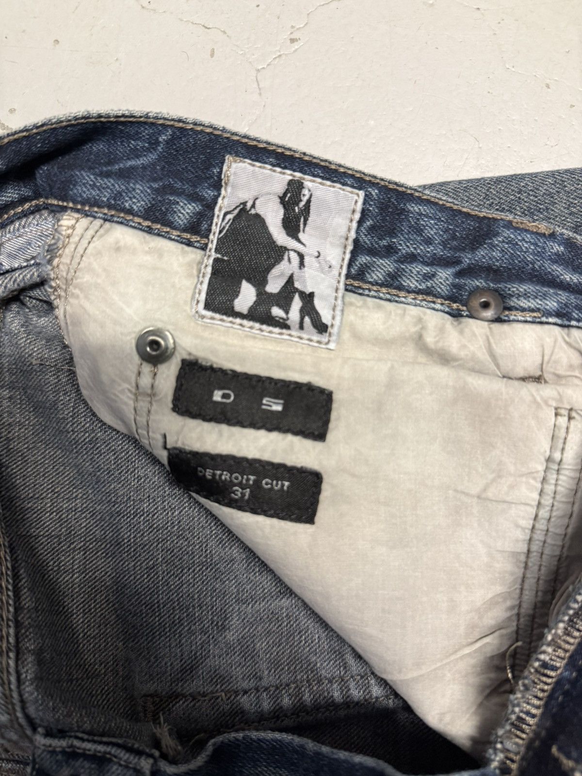 Rick Owens Detroit cut Fw15 Size US 31 - 4 Thumbnail