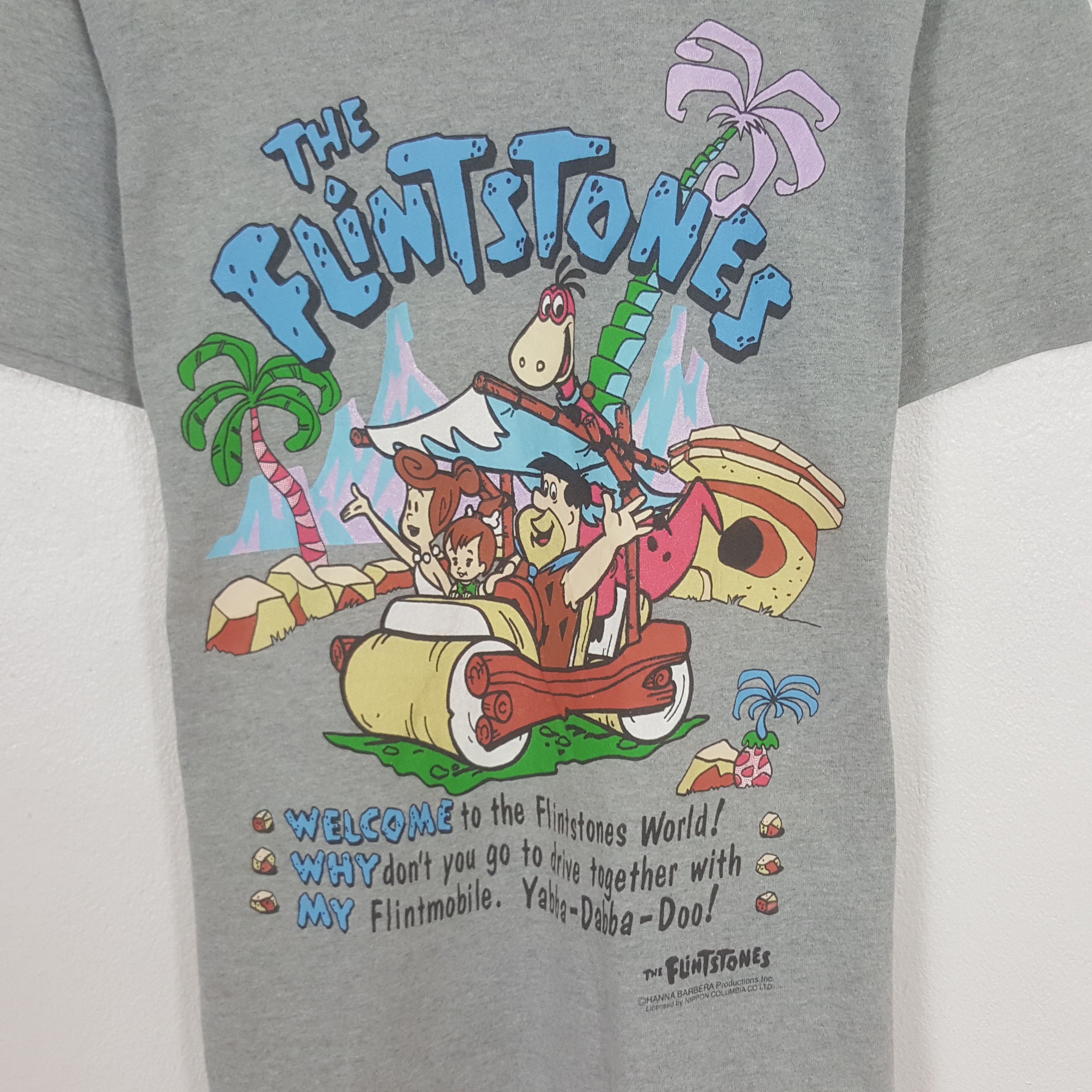 Vintage Vintage The Flintstones Tshirt Size US M / EU 48-50 / 2 - 2 Thumbnail