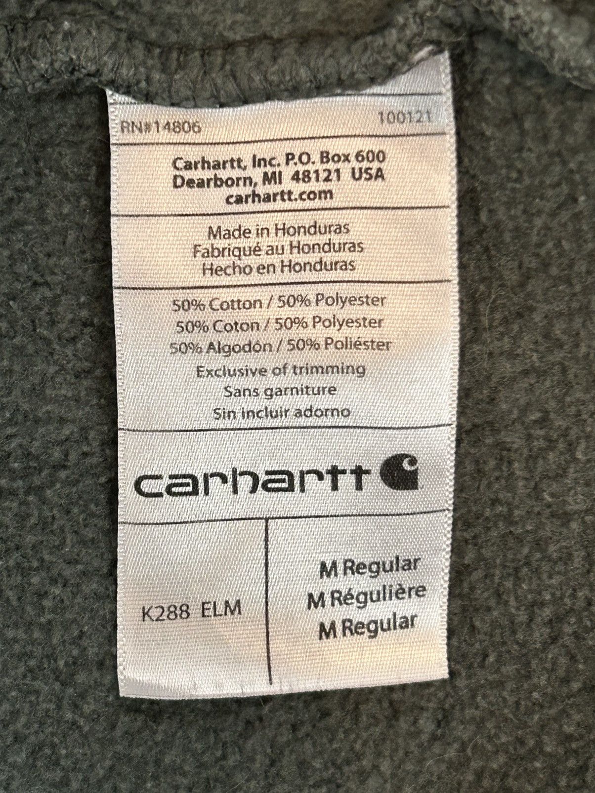 Carhartt Classic Carhartt Green Hoddie Size US M / EU 48-50 / 2 - 6 Thumbnail