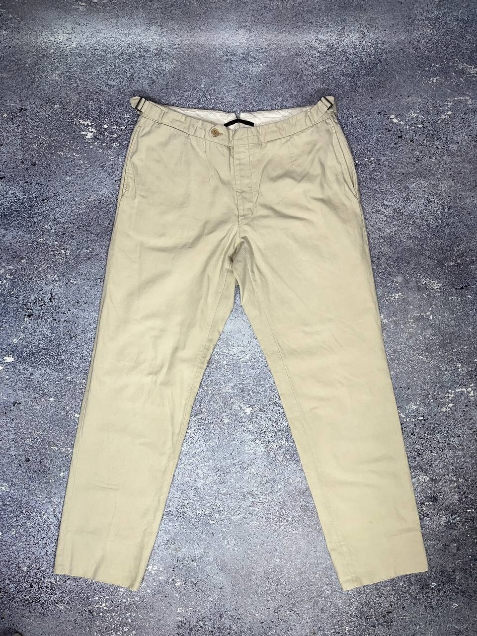 Canali Luxury Vintage Canali linen suit beach Summer Light pants Size US 36 / EU 52 - 2 Thumbnail
