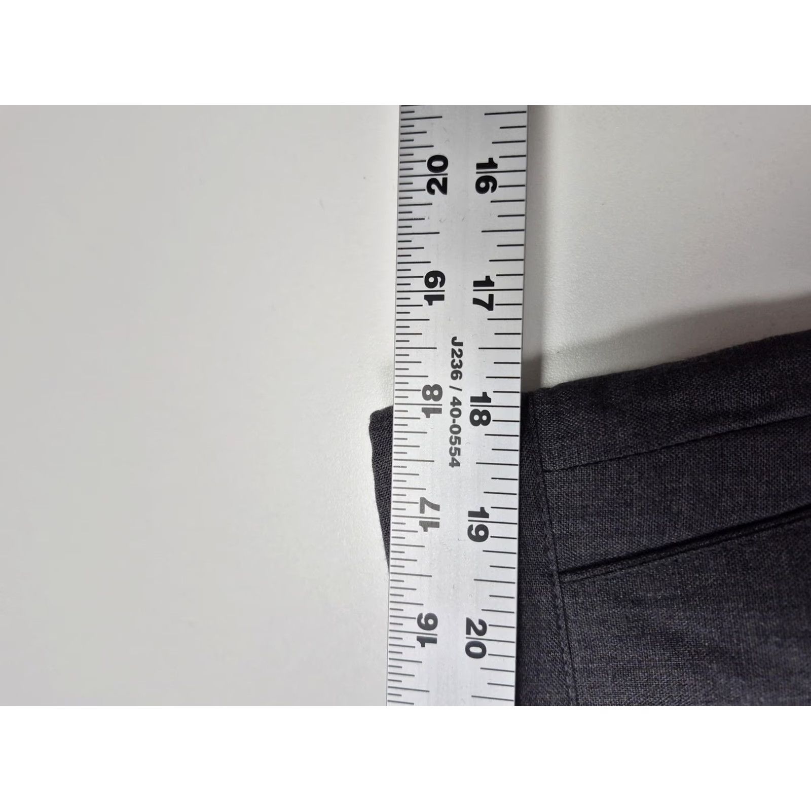 Vintage Sansabelt Dress Pants Mens 36x36 Gray Wool Pleated Straight Unhemmed Mens Dress Pants Wool Solid Gray 36 Inseam 36 In Front Zip Button Tab Pockets Size US 36 / EU 52 - 7 Thumbnail