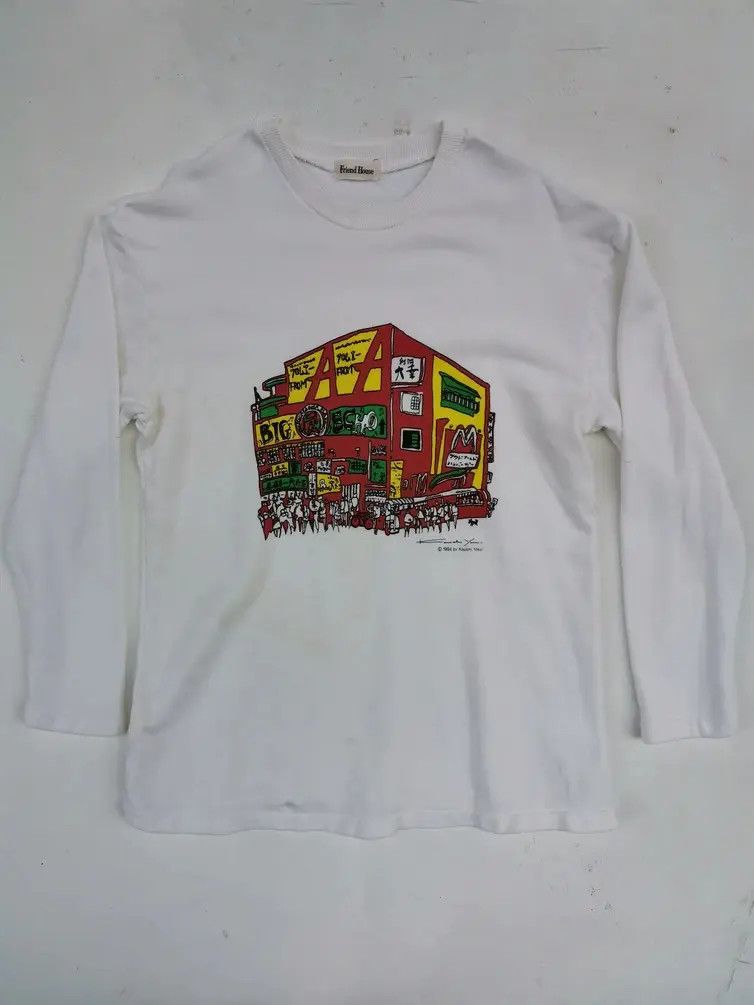 Japanese Brand × Vintage Vintage!!! Friend House 1994 by Kouichi Yokoi Sweatshirts Size US M / EU 48-50 / 2 - 7 Thumbnail
