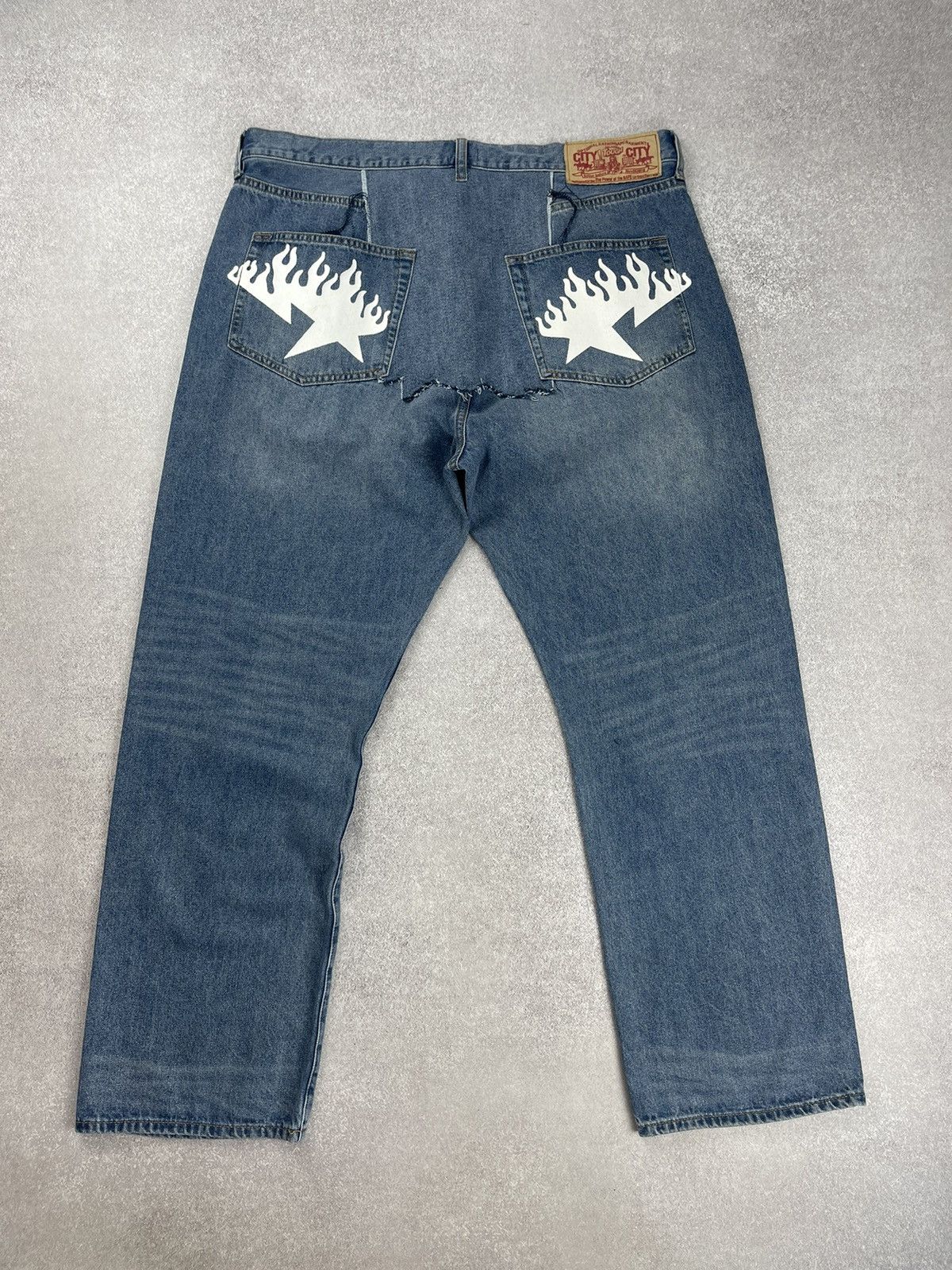 A Bathing Ape Bape Denim Jeans Men's