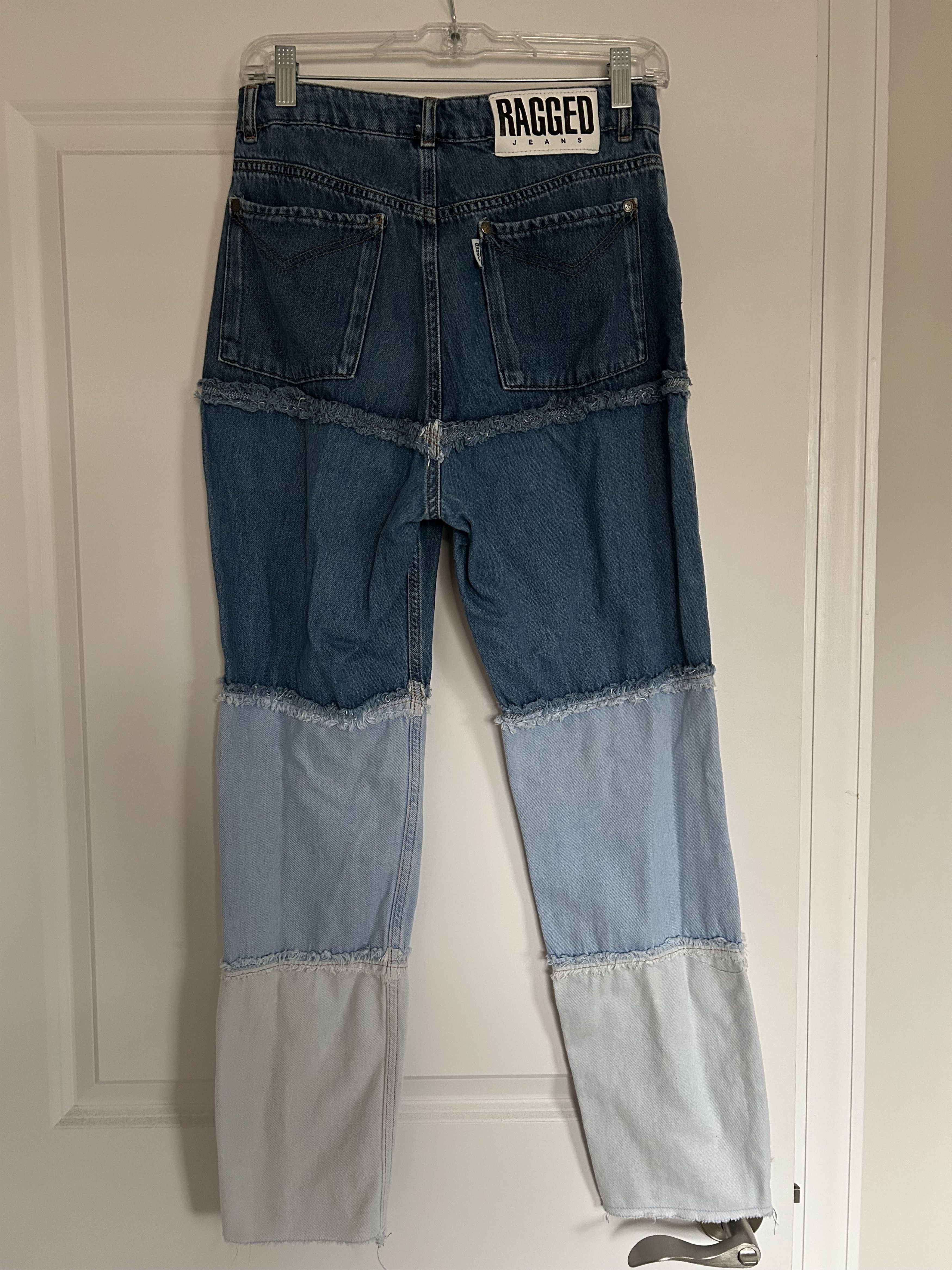 The Ragged Priest Patch Work Denim Jean Size 28" / US 6 / IT 42 - 2 Thumbnail