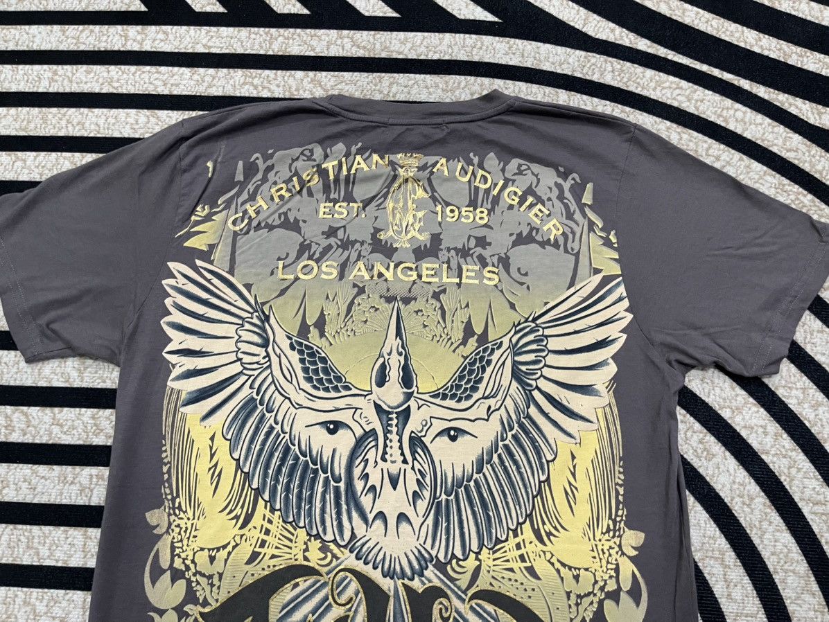 Christian Audigier 2000s JAPANESE BRAND X CHRISTIAN AUDIGIER ED HARDY OVO TEES Size US S / EU 44-46 / 1 - 17 Thumbnail