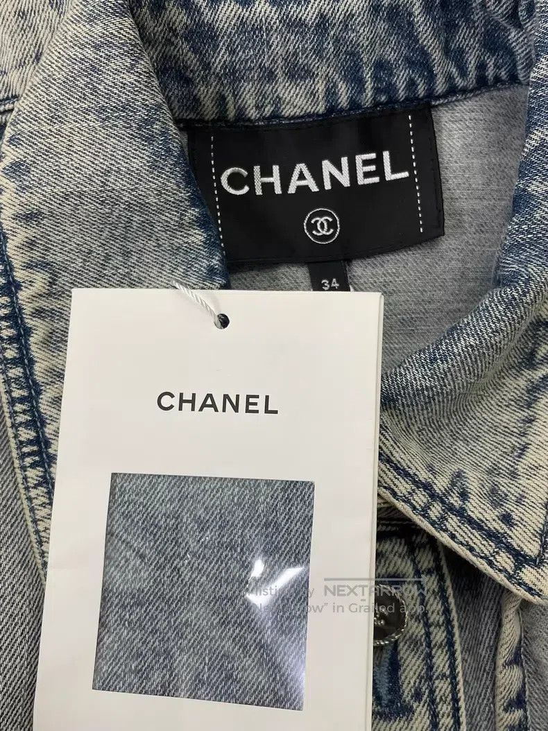 Chanel Chanel Make an old ruffled denim jacket Size XXS / US 00 / IT 34 - 4 Thumbnail