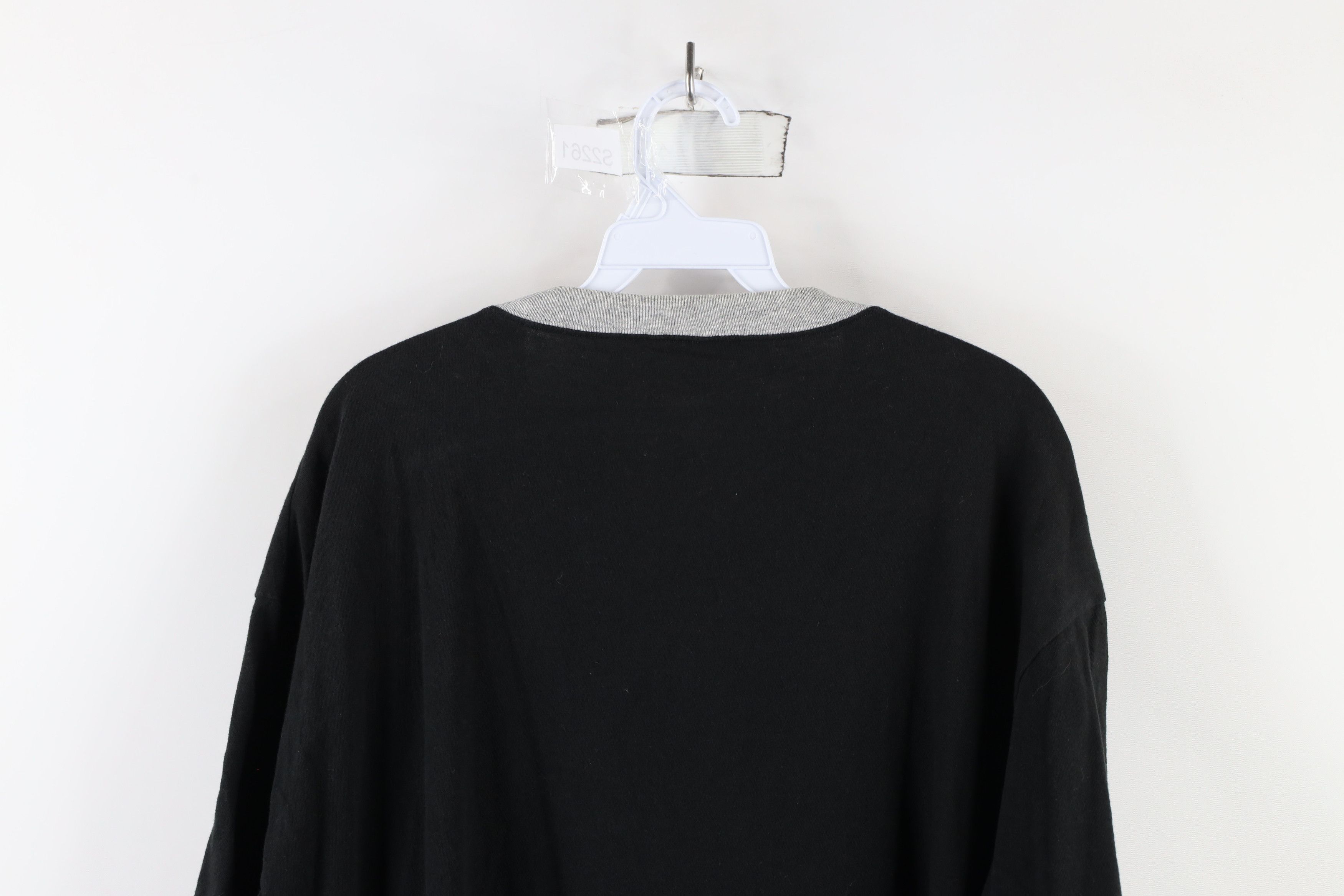 Vintage Vintage 90s Streetwear Out Lifeguard Cancun T-Shirt Black Size US XL / EU 56 / 4 - 10 Thumbnail