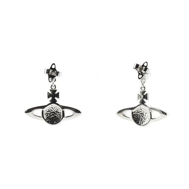 Vivienne Westwood Vivienne Westwood Mini Bas Relief Drop Earrings Size ONE SIZE - 6 Thumbnail