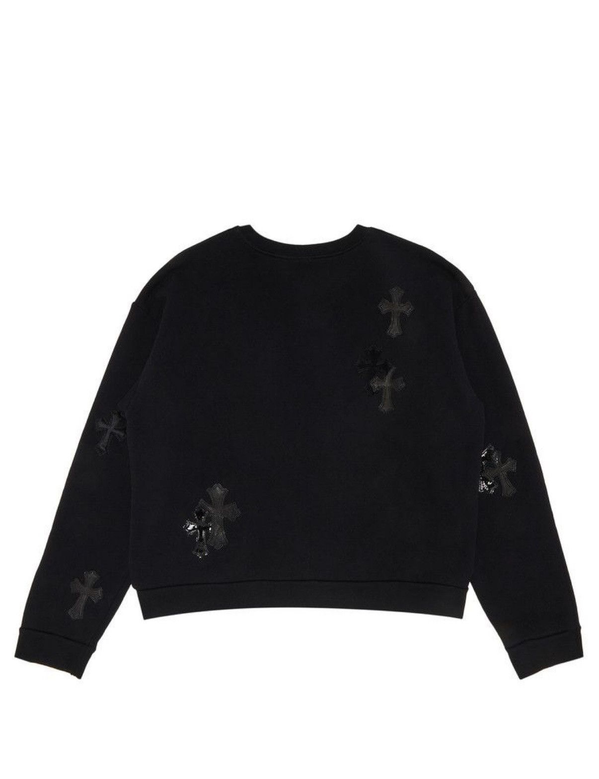Chrome Hearts Chrome Hearts Patch Crewneck Size US L / EU 52-54 / 3 - 2 Thumbnail