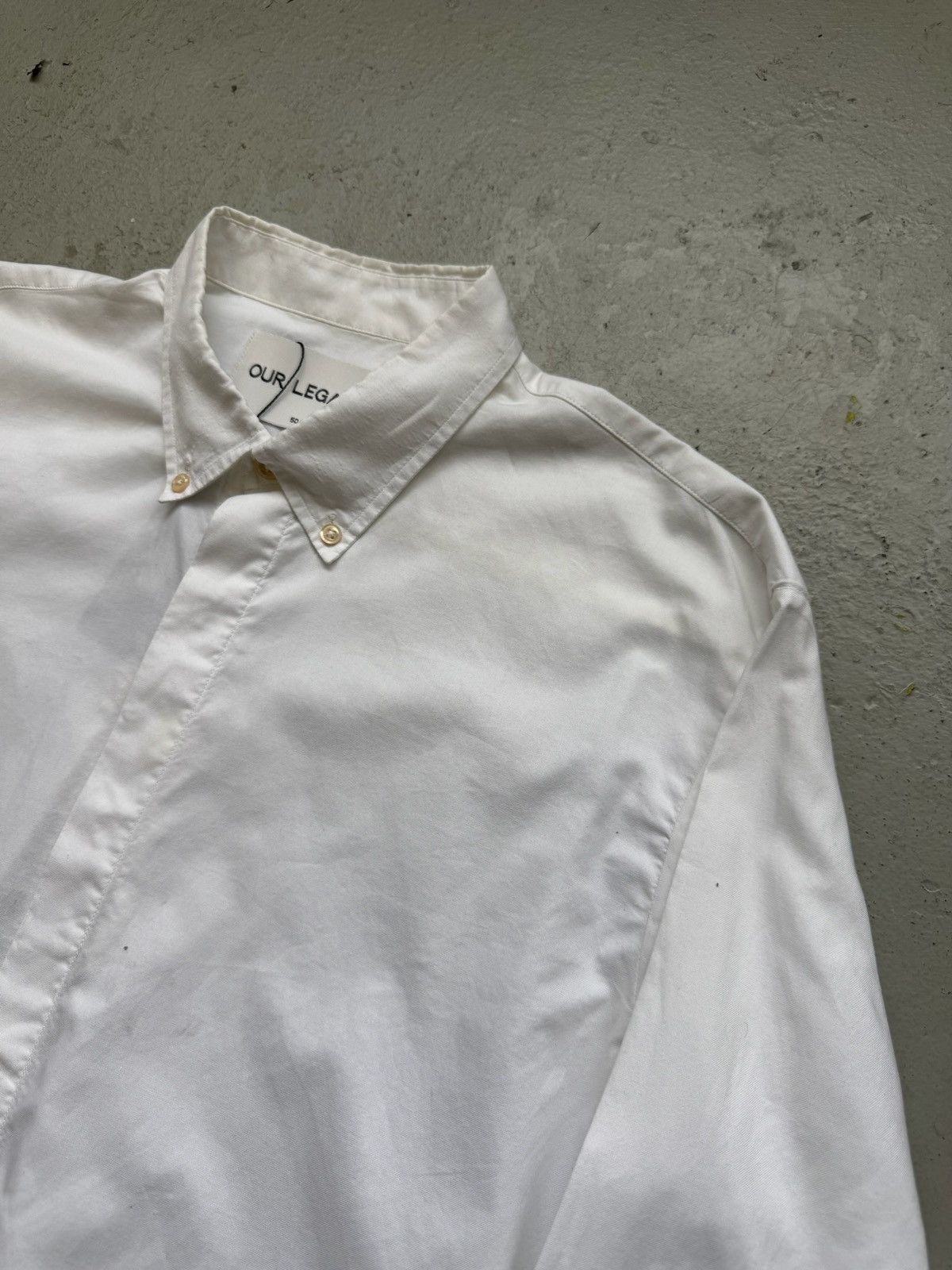 Our Legacy Our Legacy White Long Sleeve Size US M / EU 48-50 / 2 - 2 Thumbnail