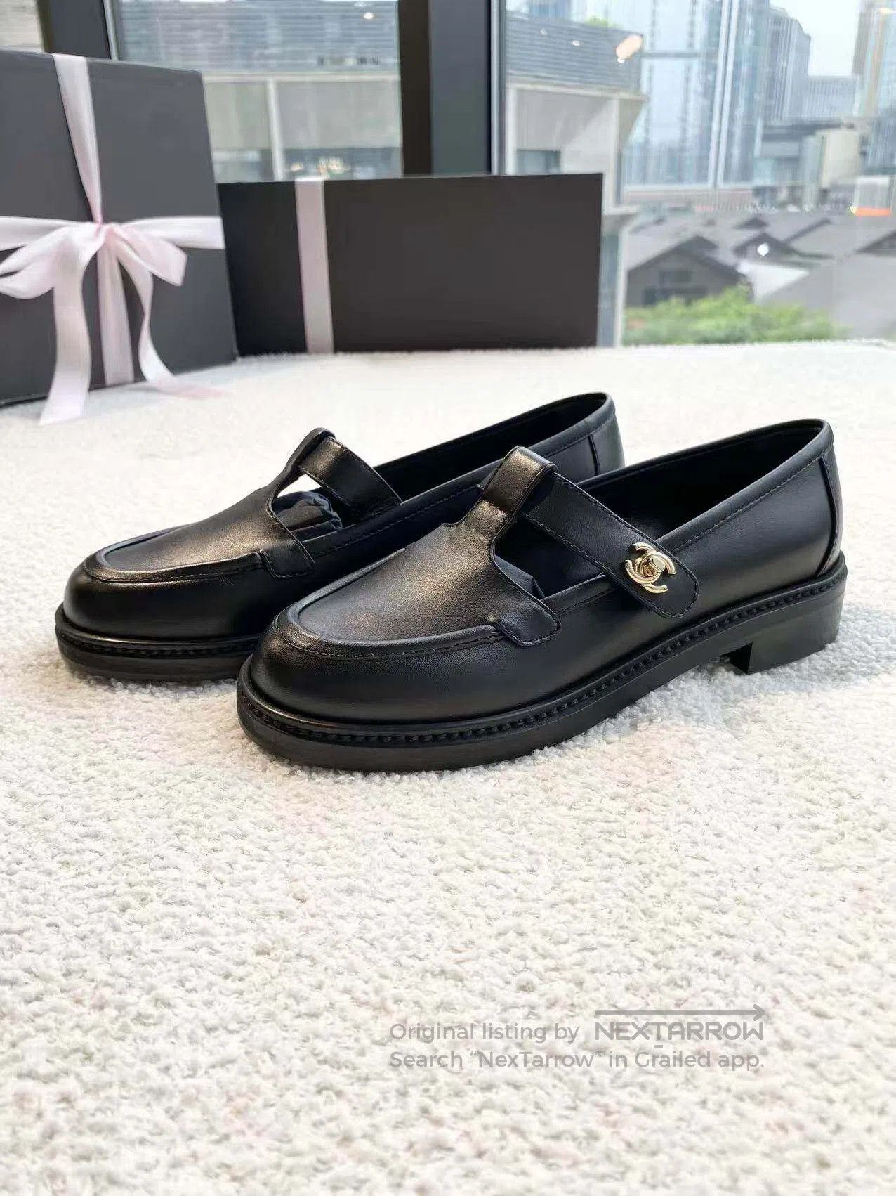 Chanel Chanel 25k pair clogo loafers| Size US 5 / IT 35 - 1 Thumbnail