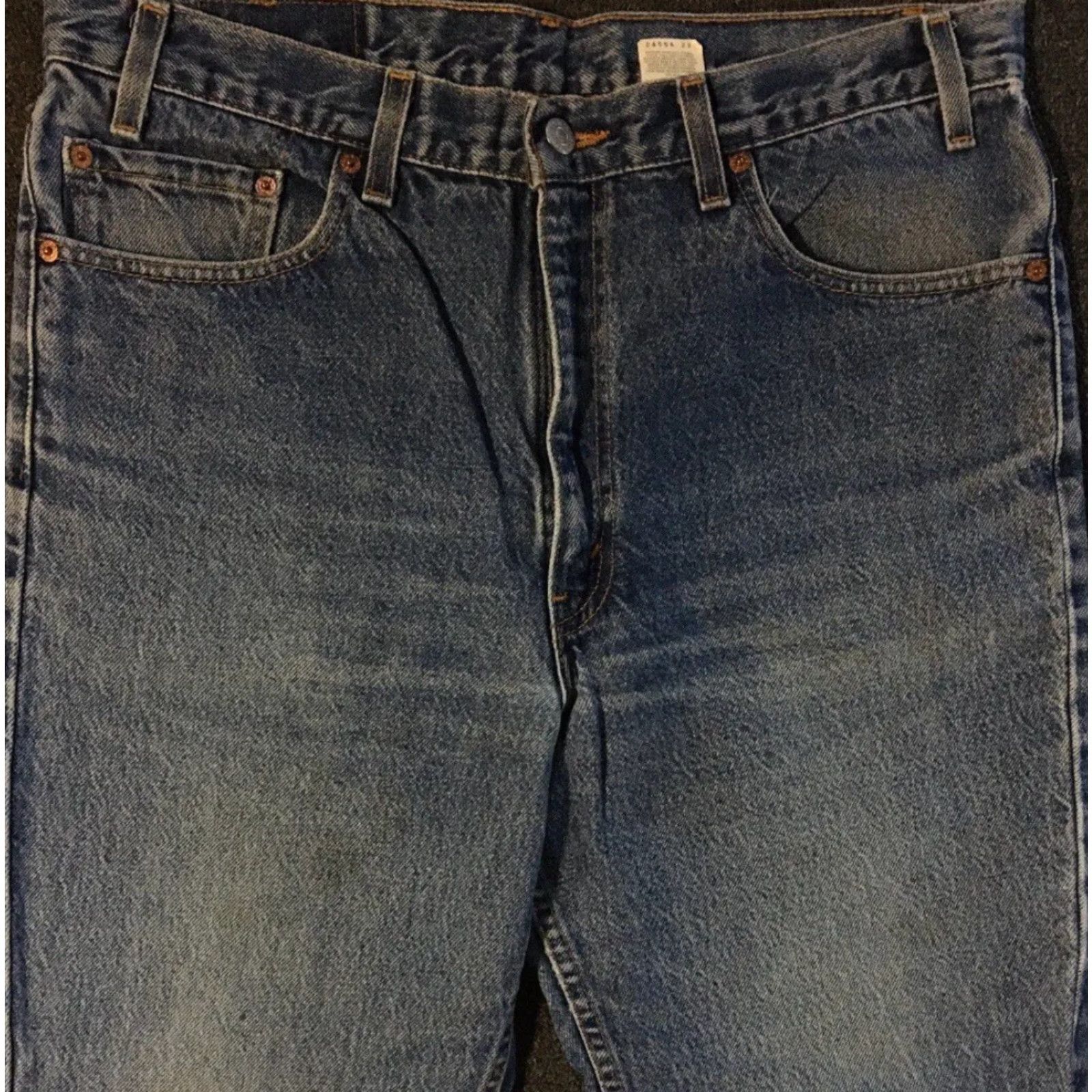 Levi's VINTAGE Levi's 517 Jeans Mens Bootcut 36 Blue Denim Distressed USA 80s 90s Grunge Western Rockabilly Biker Cowboy Regular Inseam 30 Size US 36 / EU 52 - 7 Thumbnail