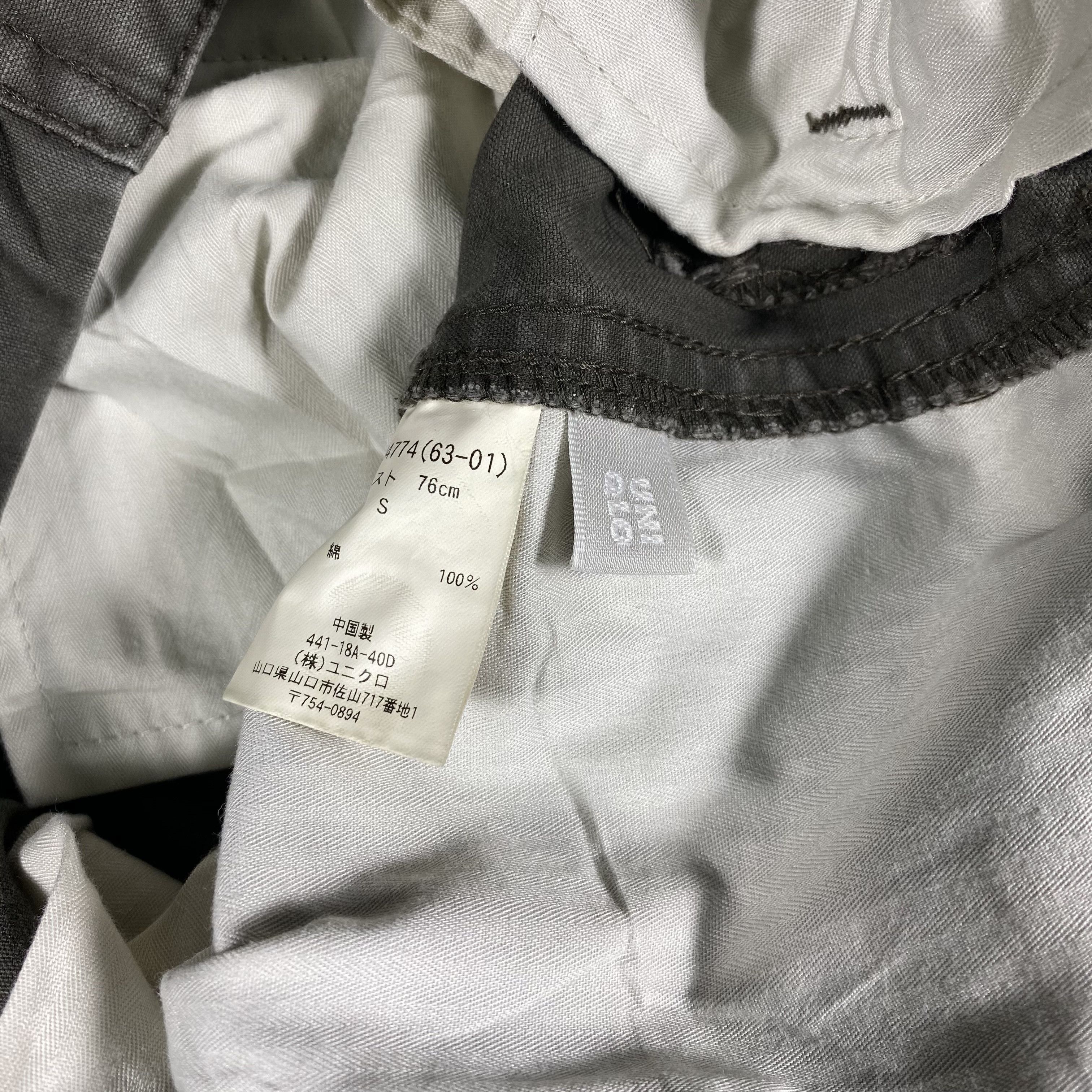Japanese Brand Japanese Brand Uniqlo Multipocket Tactical Cargo Pants Size US 30 / EU 46 - 7 Thumbnail