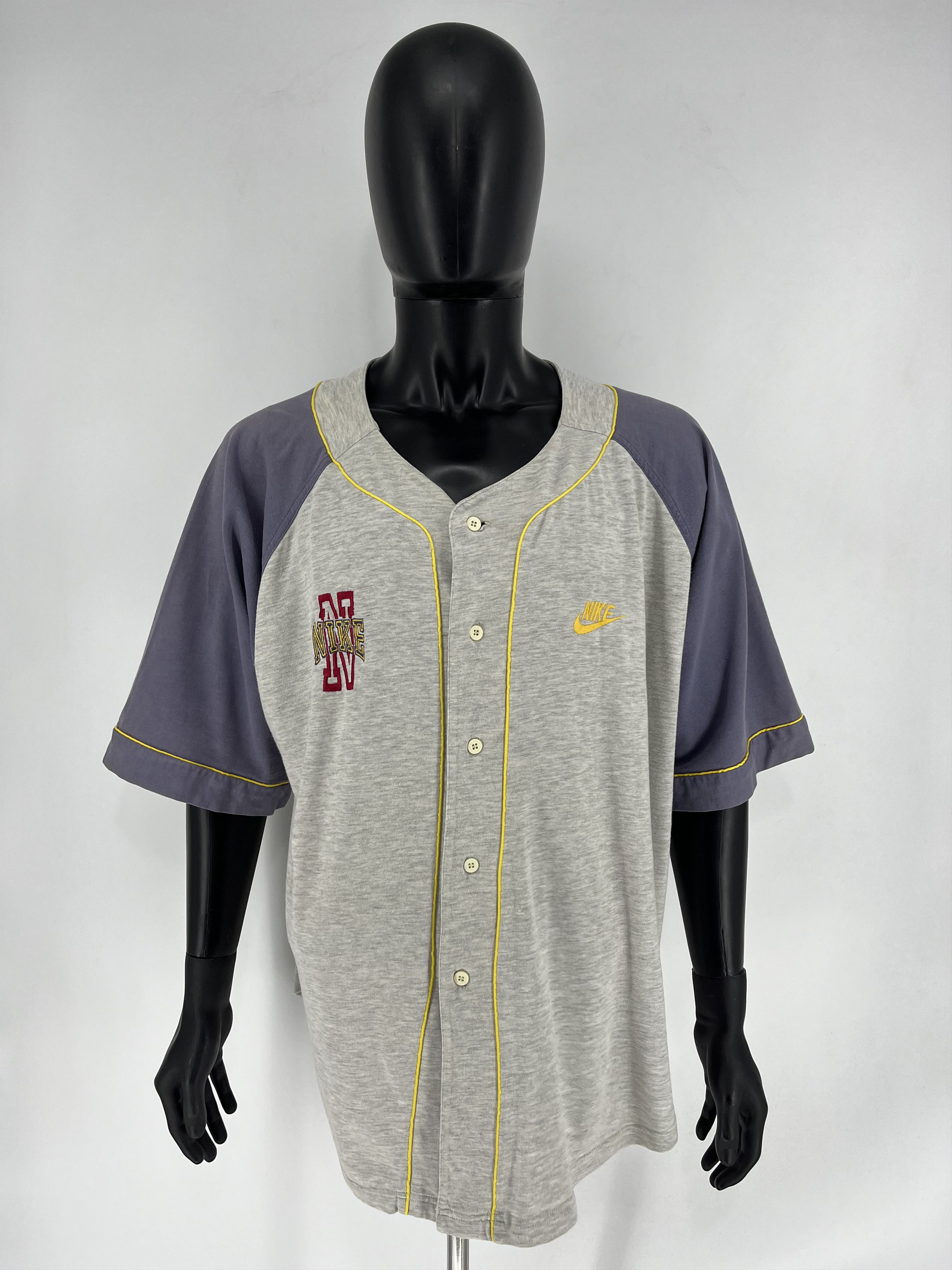 Nike Vintage Y2K Nike 90s Baseball Jersey Size US XXL / EU 58 / 5 - 3 Thumbnail