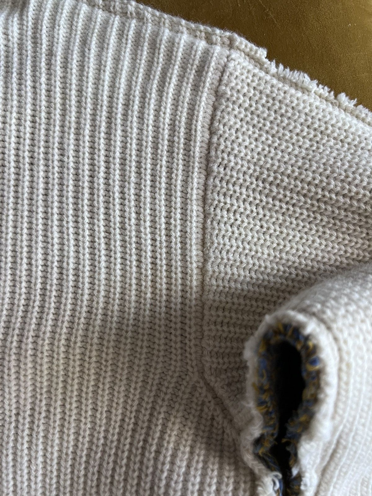 Marni $1.5K Alpaca-blend two-sided “College” sweater/jumper, IT52 Size US L / EU 52-54 / 3 - 16 Thumbnail